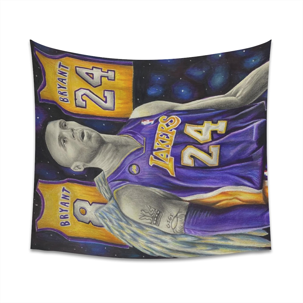KXBE ANGEL - Tapestry - Tommy Manning Art