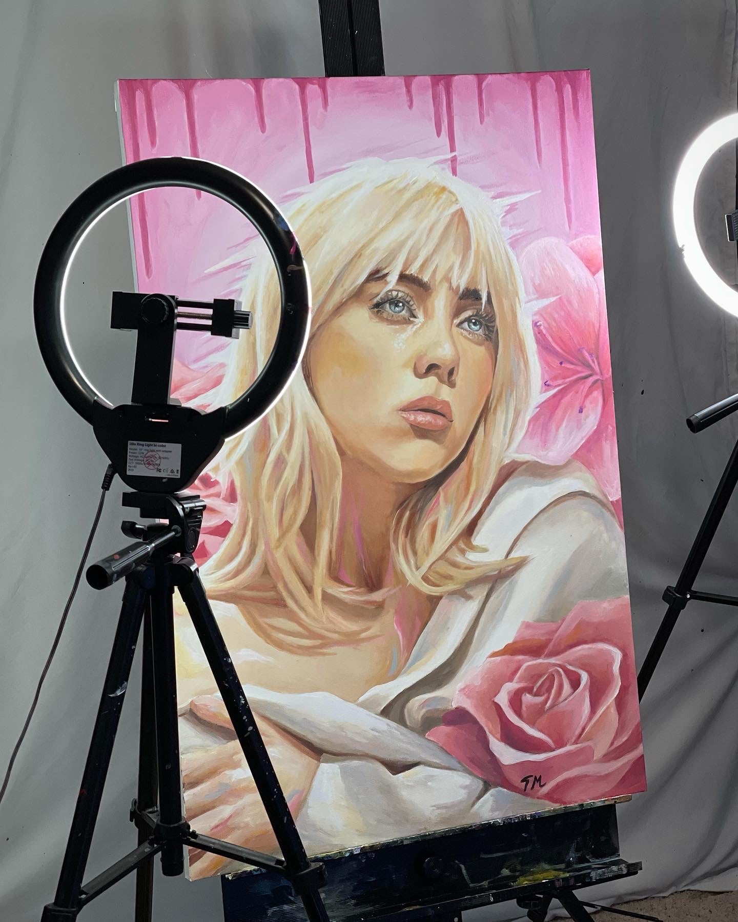 "BILLIE" - Original Painting - Tommy Manning Art