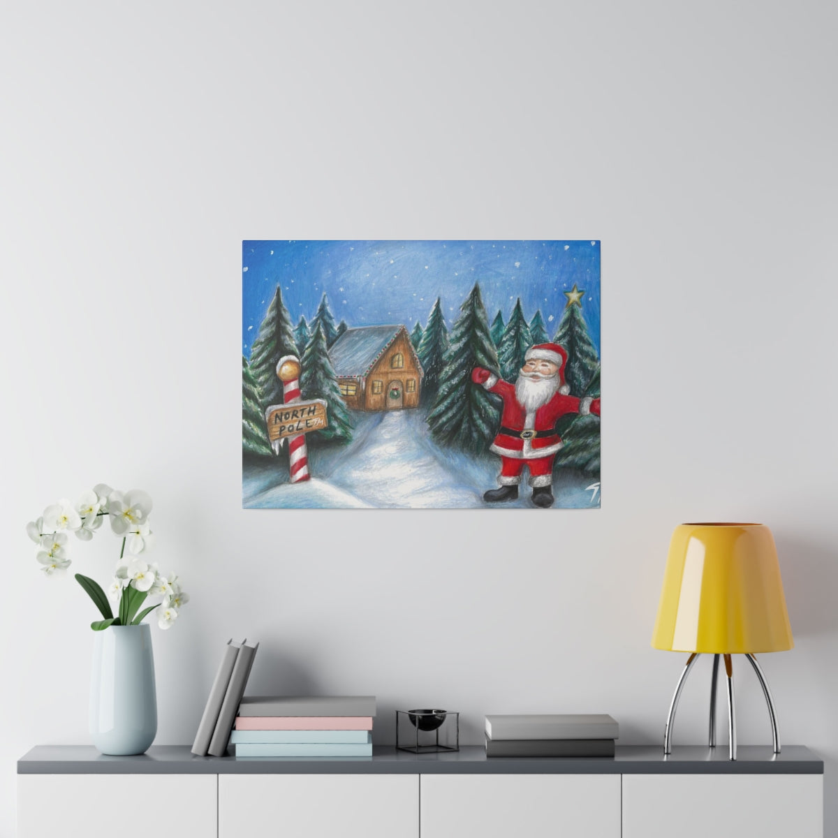 North Pole - Canvas - Tommy Manning Art