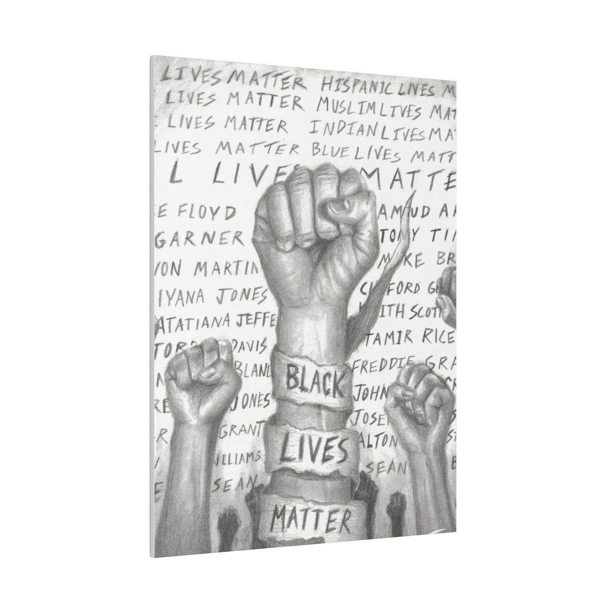 BLM - Canvas - Tommy Manning Art