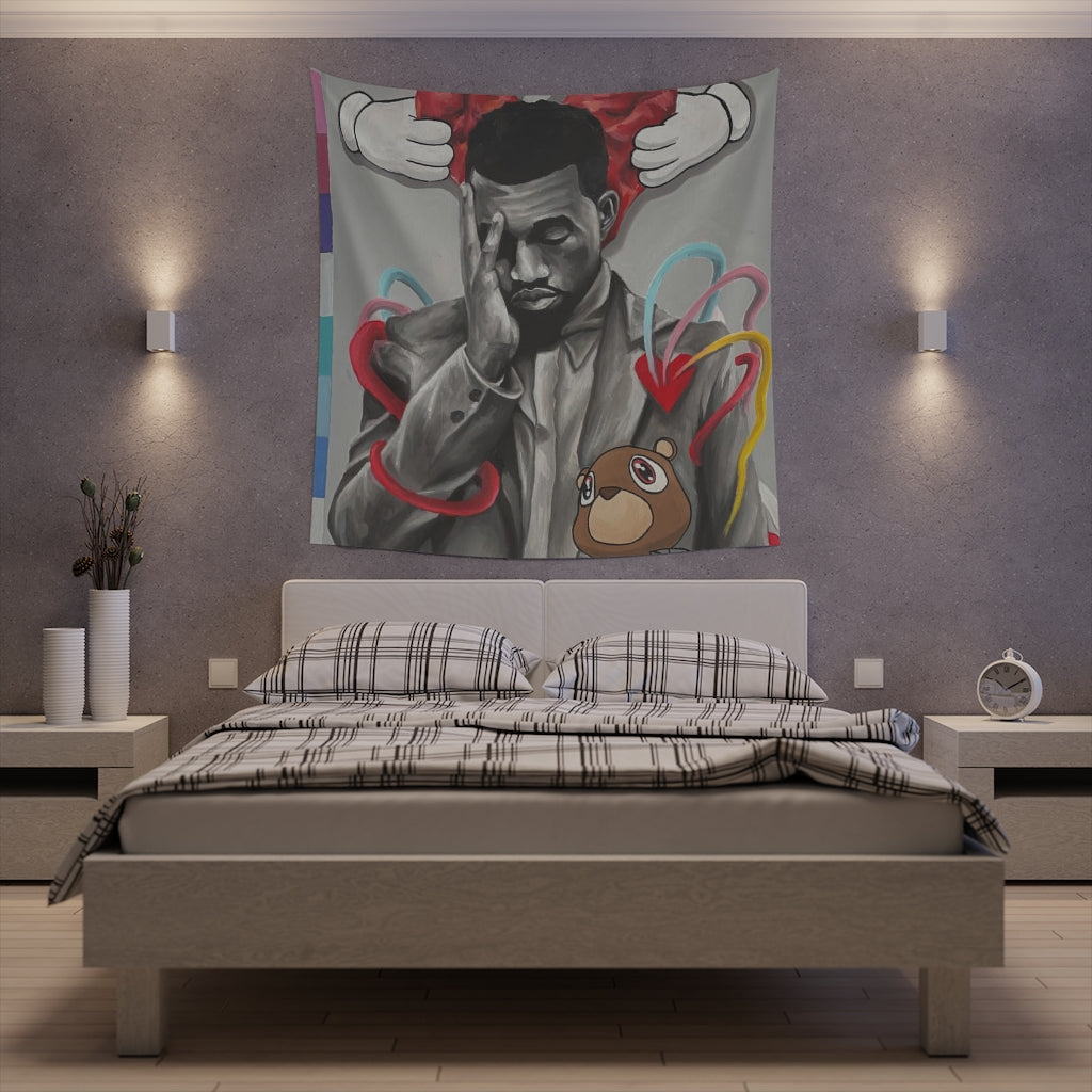 Heartless - Tapestry - Tommy Manning Art