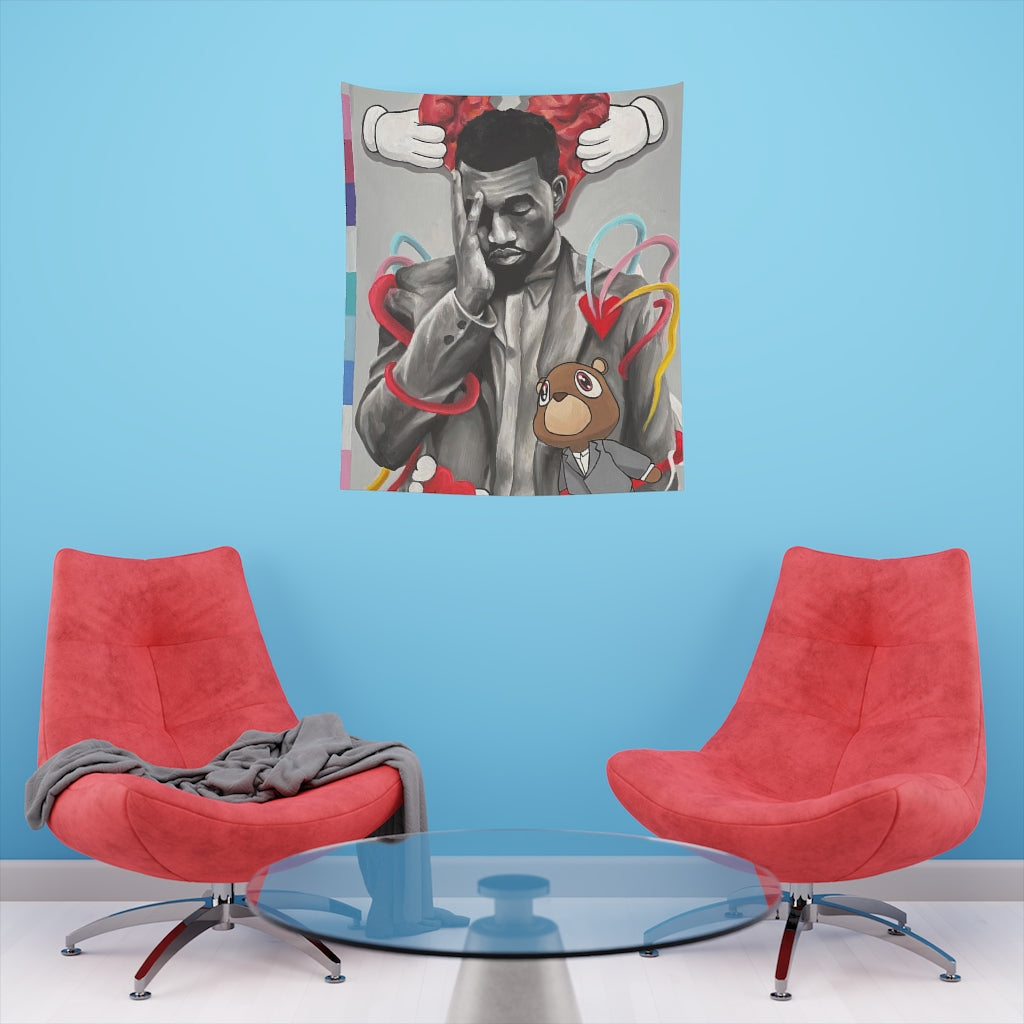 Heartless - Tapestry - Tommy Manning Art