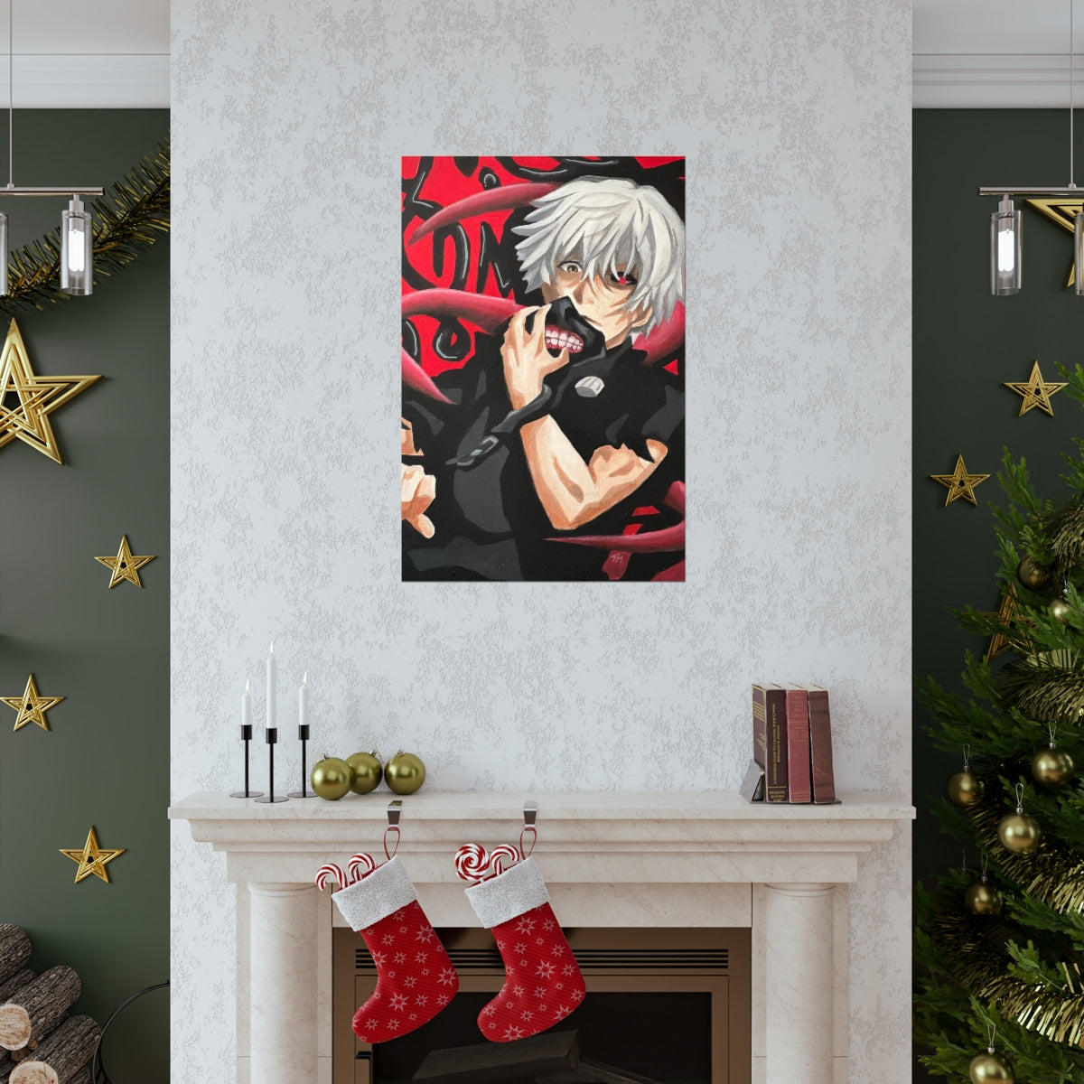 Ken Kaneki - Fine Art Print - Tommy Manning Art