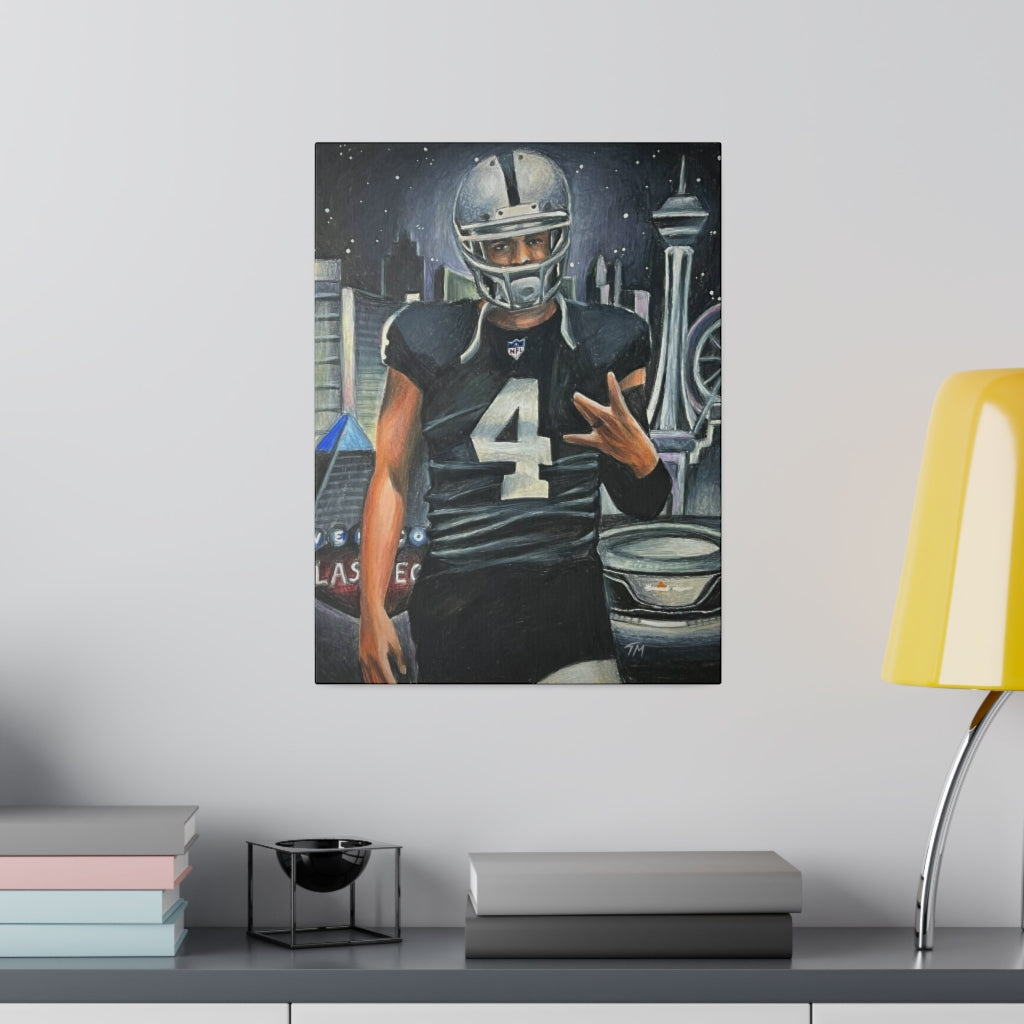 Darek Carr - Canvas - Tommy Manning Art