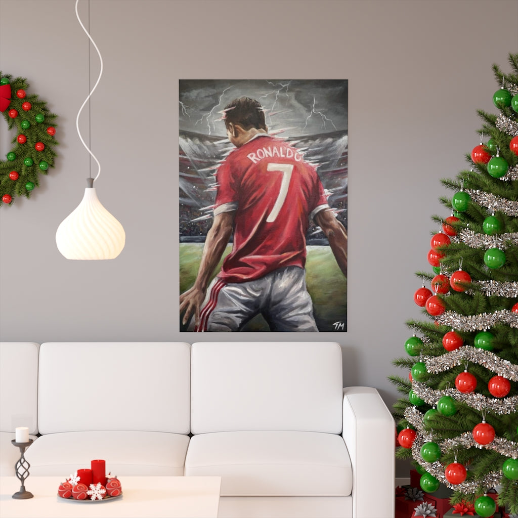 Ronaldo - Fine Art Print - Tommy Manning Art