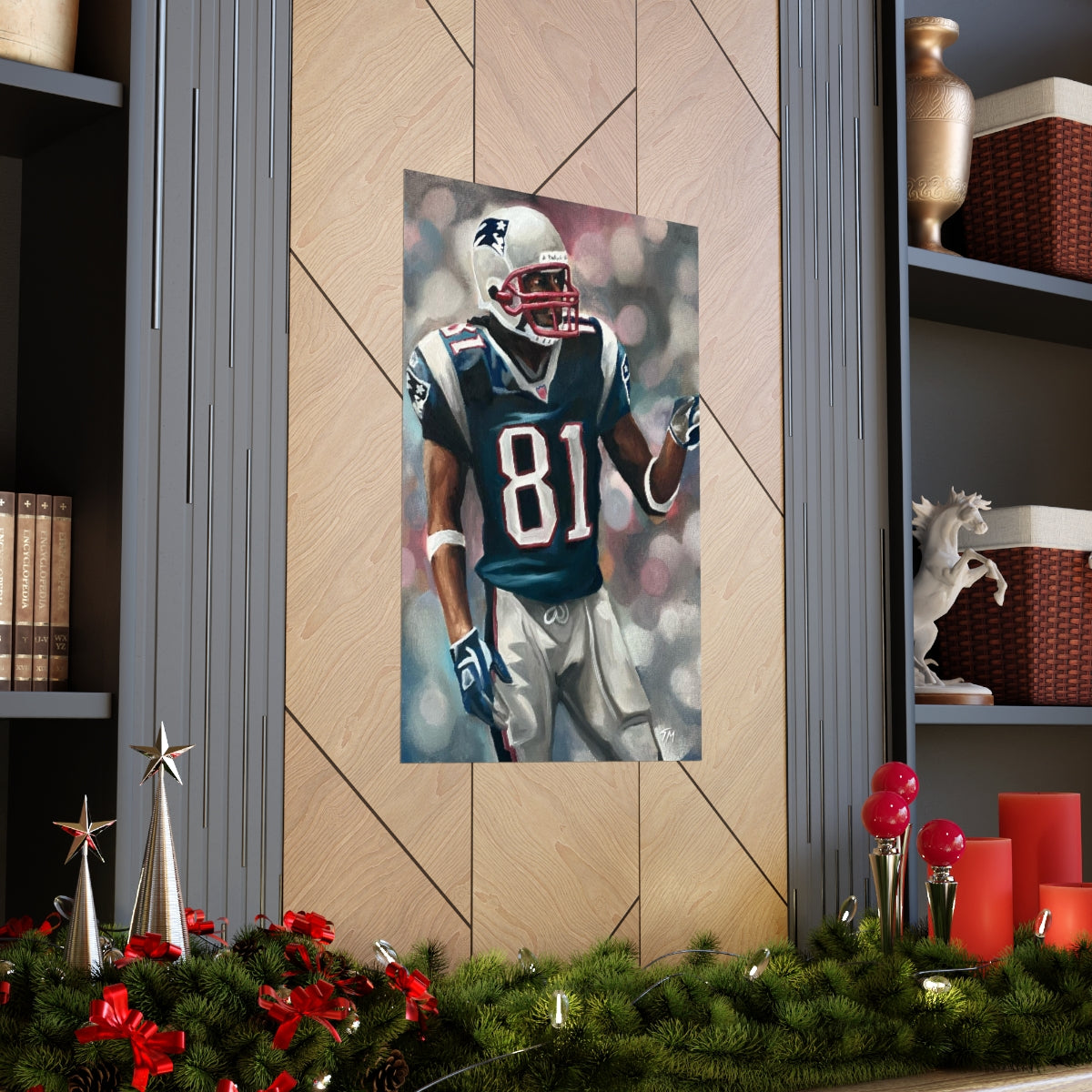 Randy Moss - Fine Art Print - Tommy Manning Art