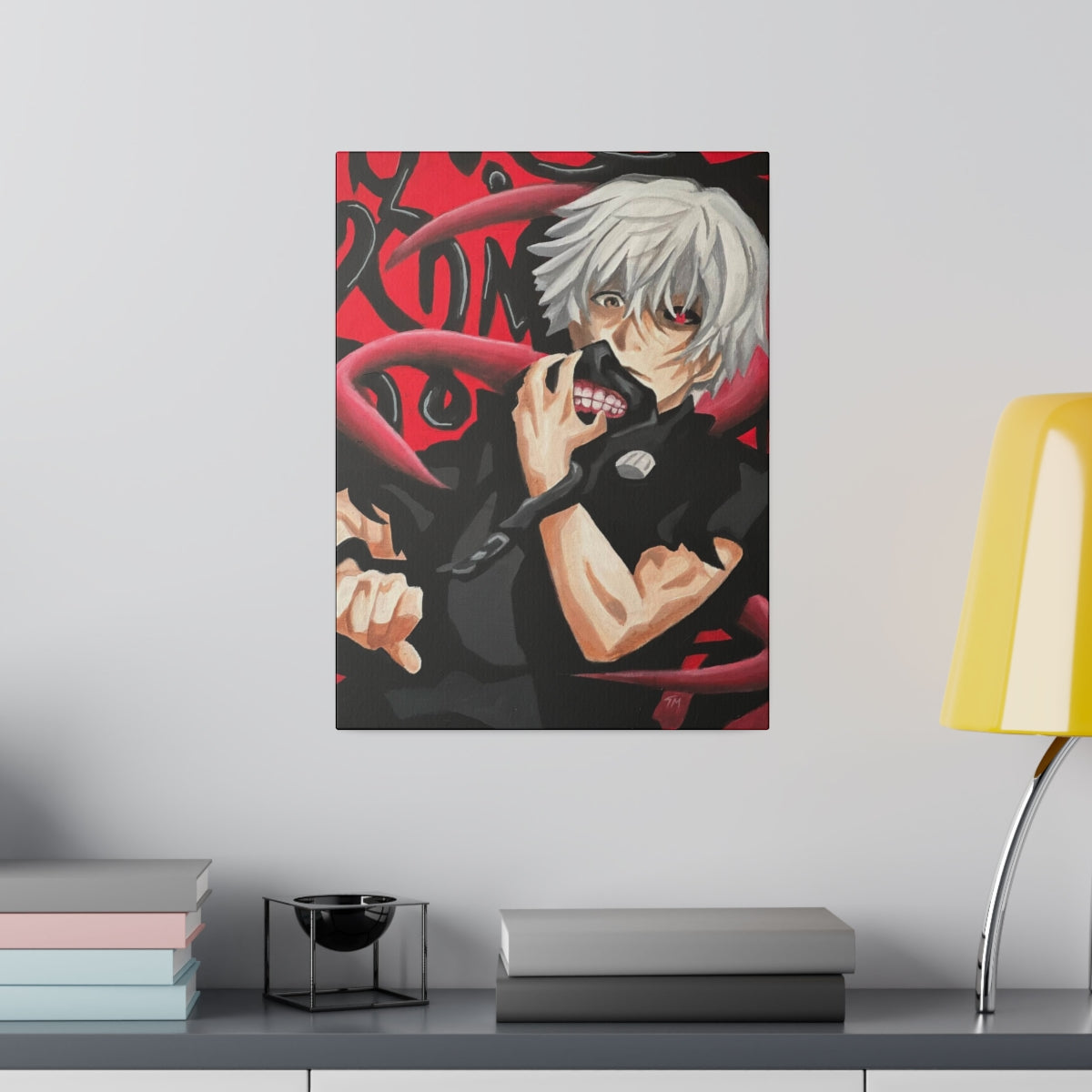 Ken Kaneki - Canvas - Tommy Manning Art