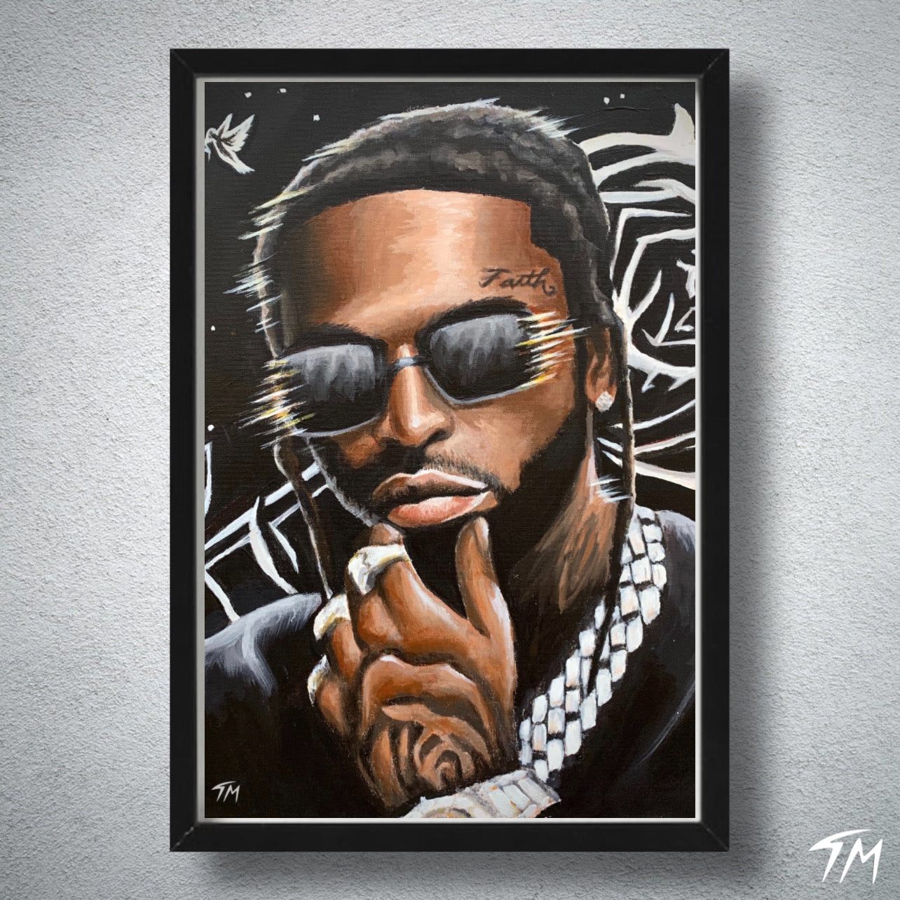 PXP SMOKE - Fine Art Print - Tommy Manning Art