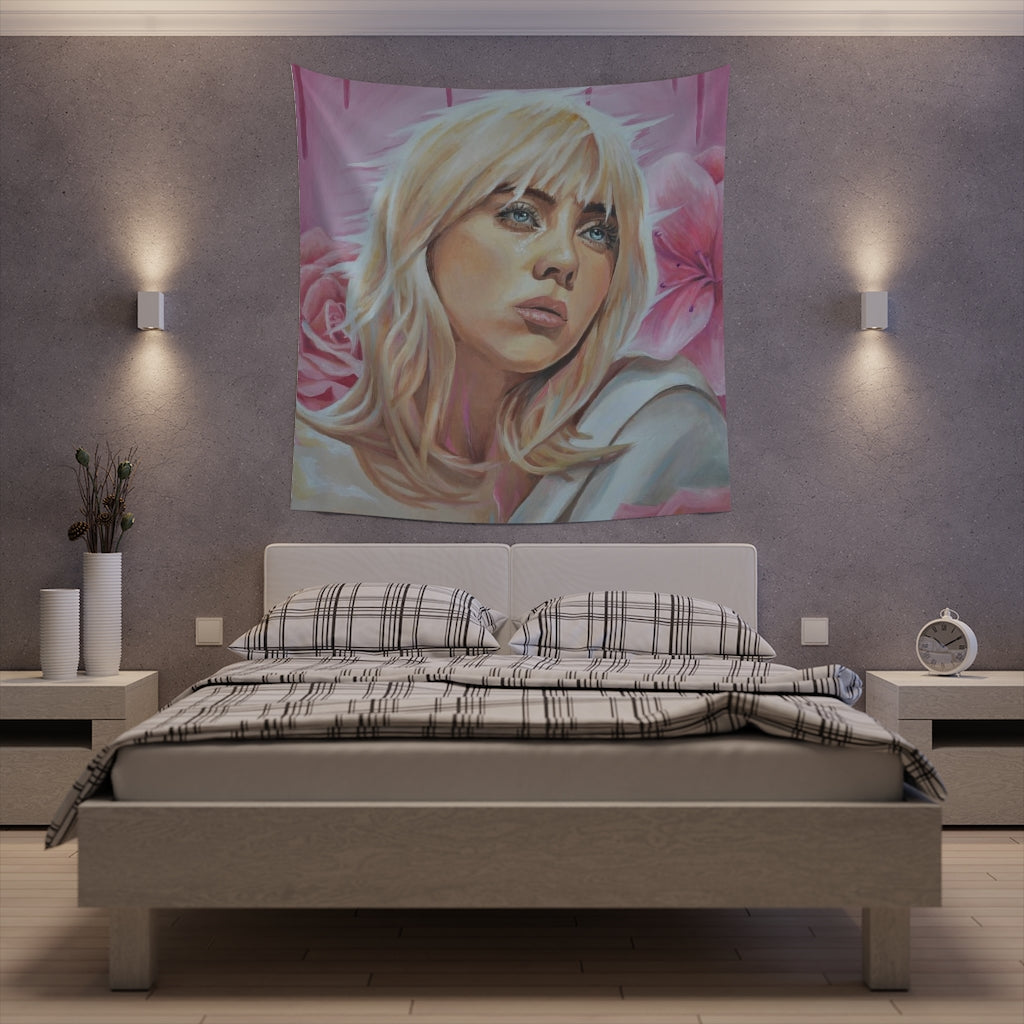 BILLIE - Tapestry - Tommy Manning Art