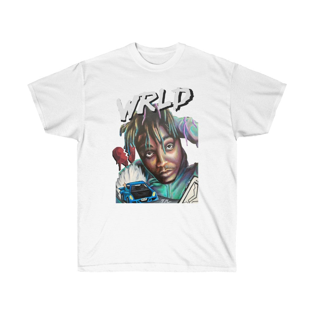 WRLD - T-Shirt - Tommy Manning Art