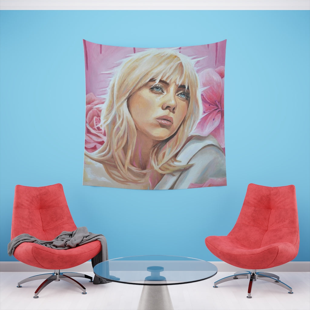 BILLIE - Tapestry - Tommy Manning Art