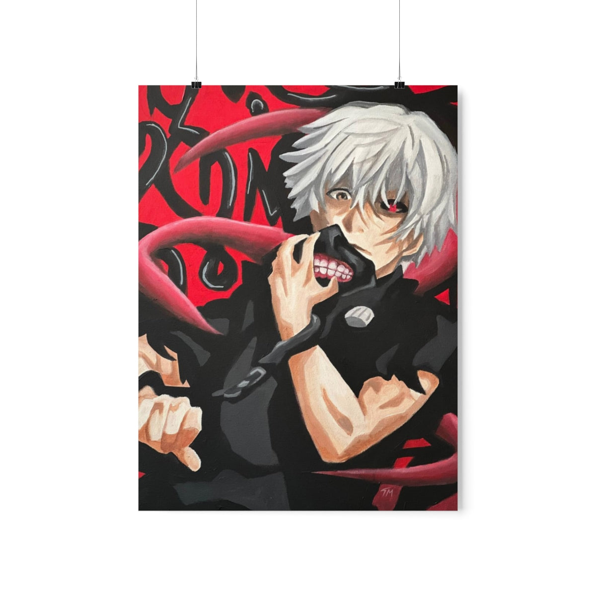 Ken Kaneki - Fine Art Print - Tommy Manning Art