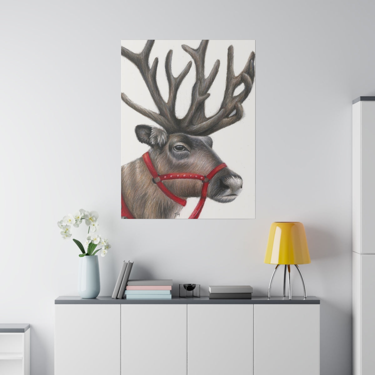 Reindeer - Canvas - Tommy Manning Art