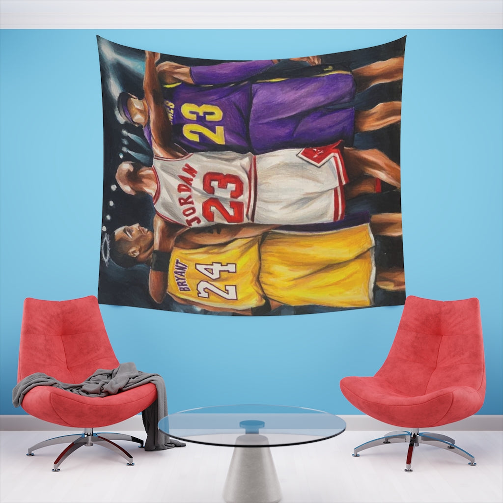 LEGENDS - Tapestry - Tommy Manning Art
