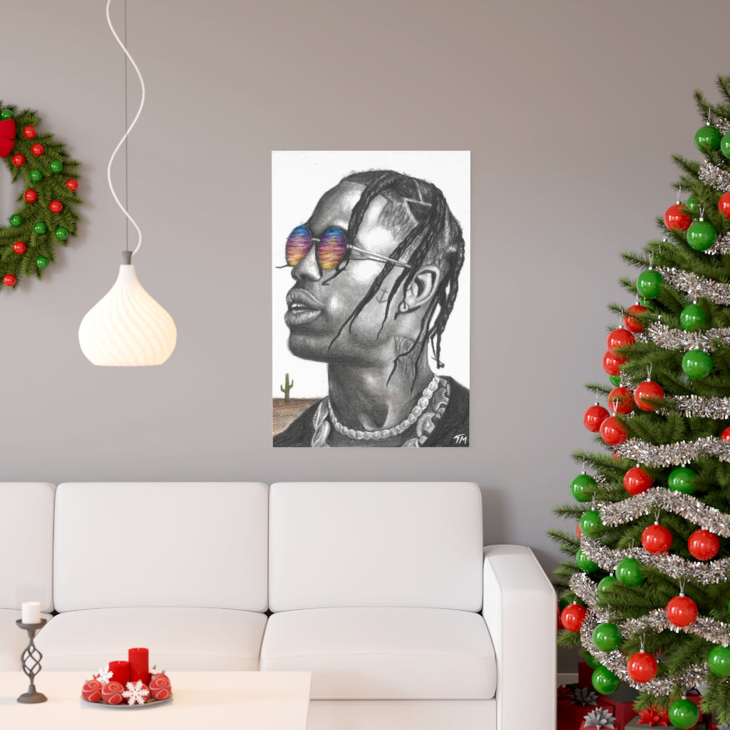 TRXVIS SCXTT - Fine Art Print - Tommy Manning Art