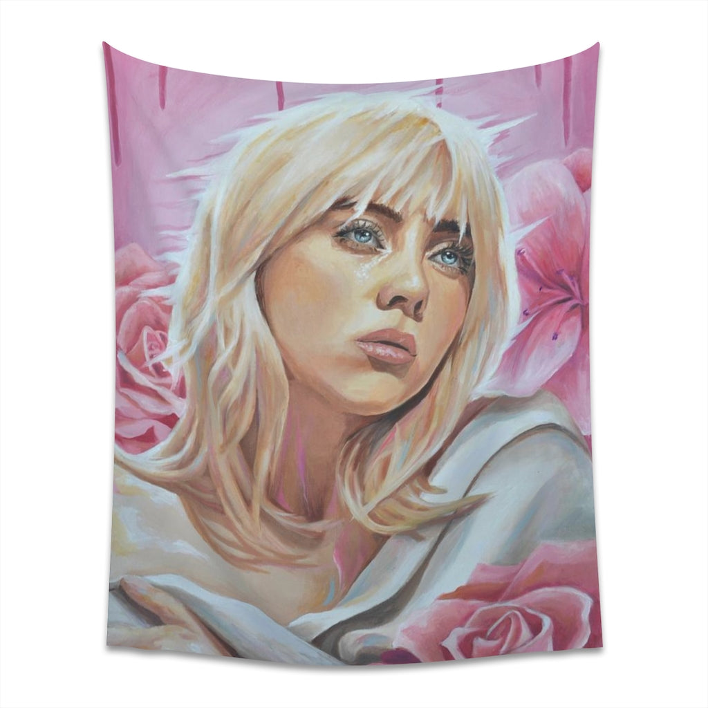 BILLIE - Tapestry - Tommy Manning Art