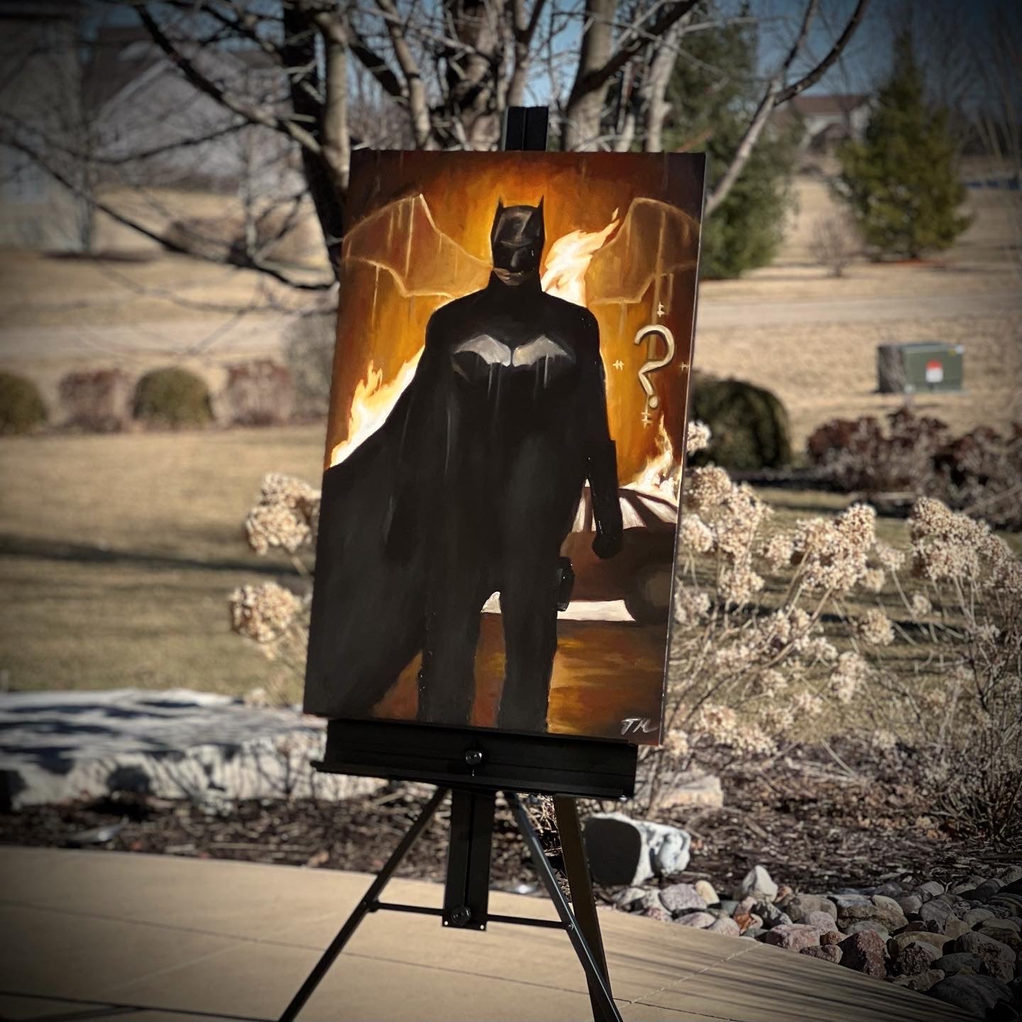 "Vengeance" - Original Painting 36x24 - Tommy Manning Art