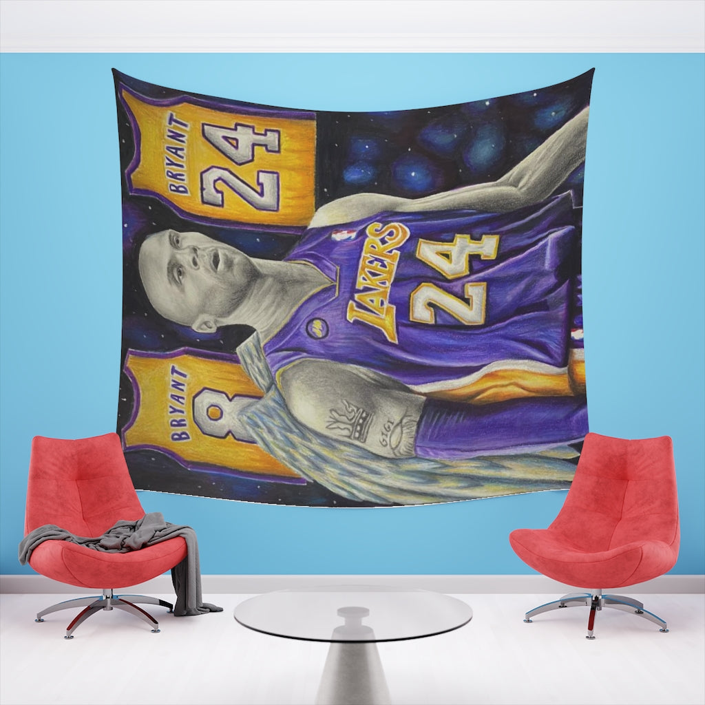 KXBE ANGEL - Tapestry - Tommy Manning Art