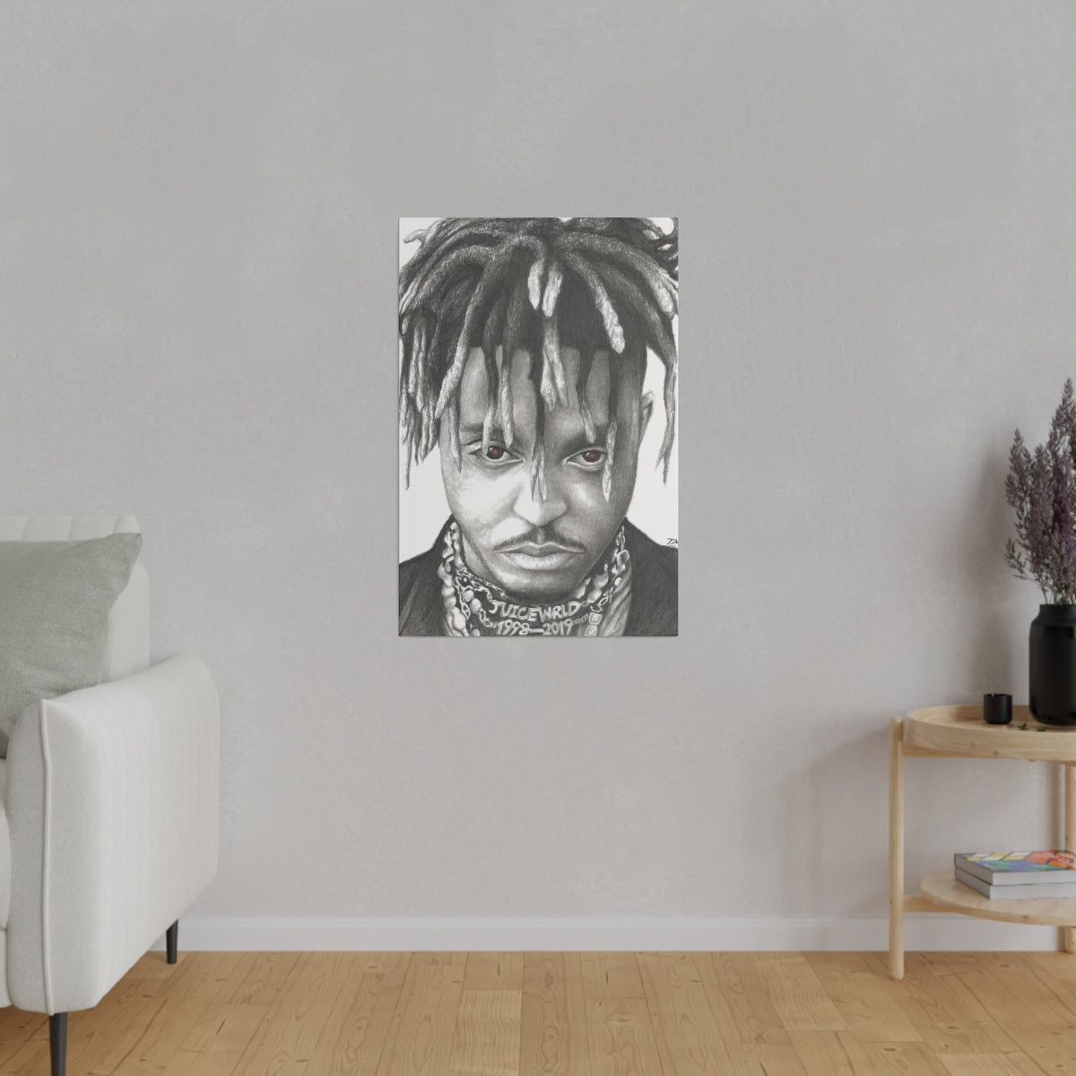 Juice Wrld Tribute - Canvas - Tommy Manning Art