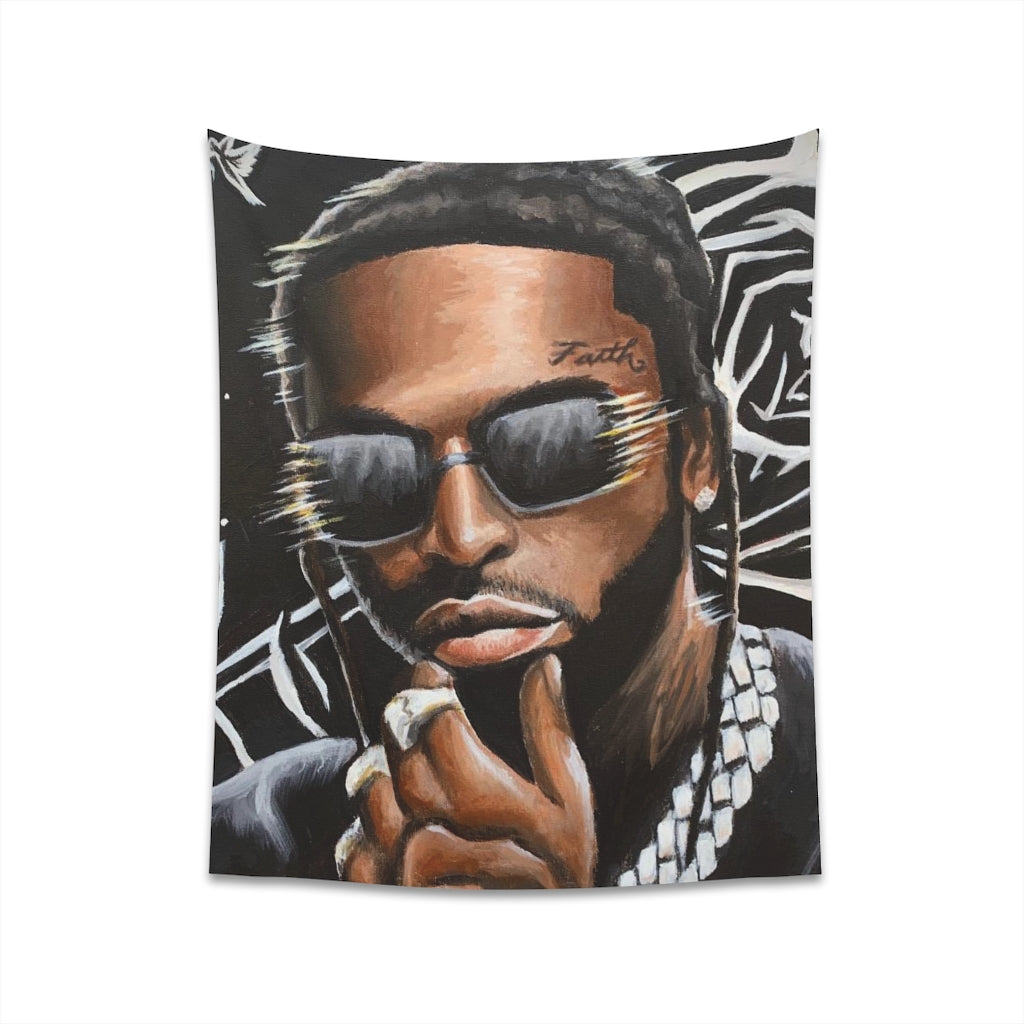 PXP SMOKE - Tapestry - Tommy Manning Art