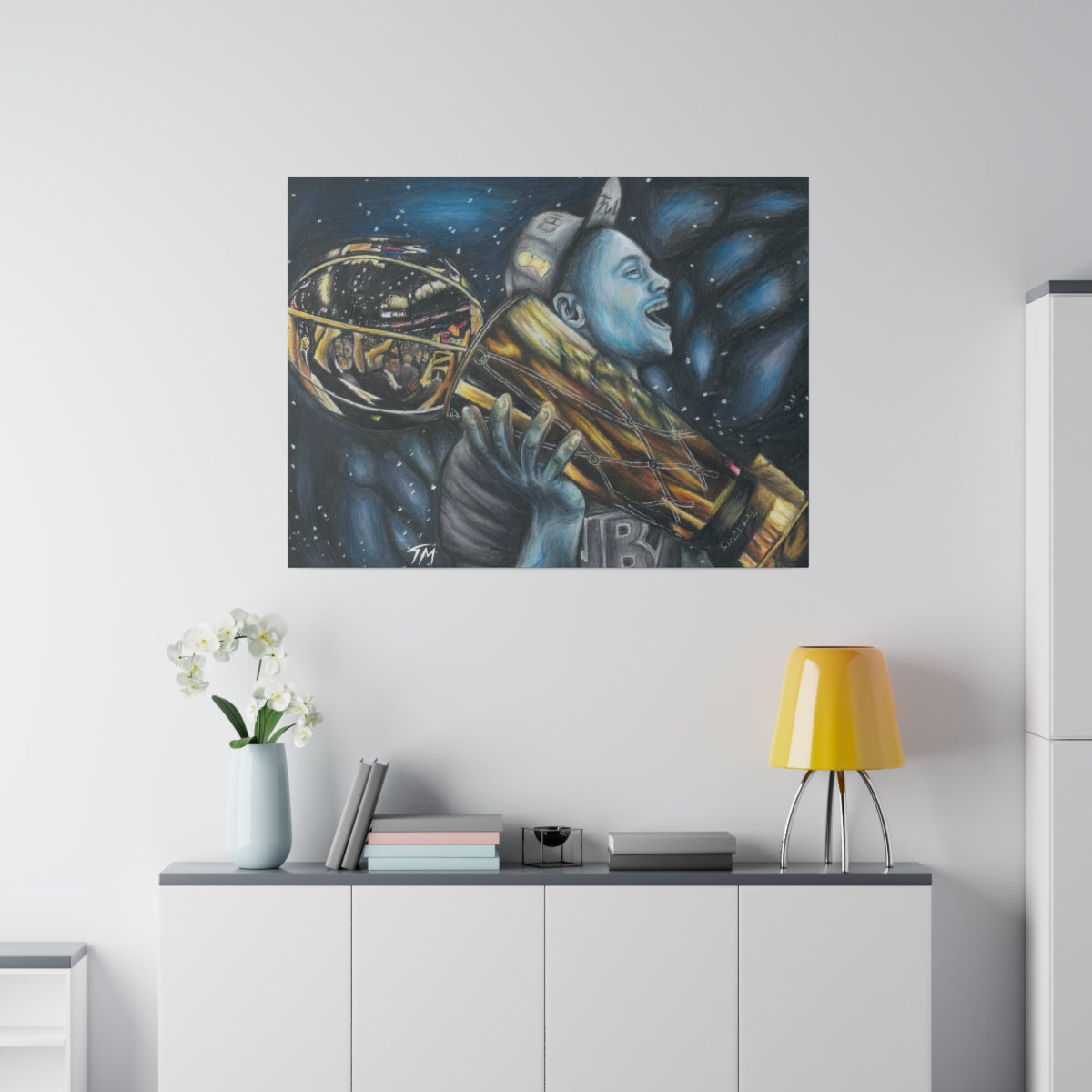 Curry Champion - Canvas - Tommy Manning Art