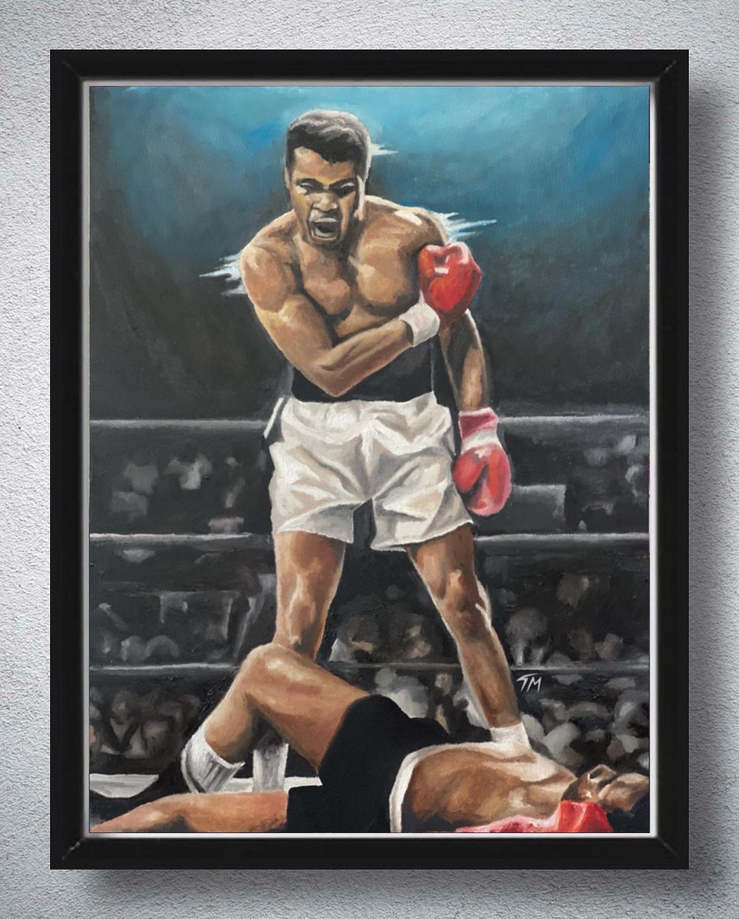 "The Greatest" - Original Painting - 24x18 - Tommy Manning Art