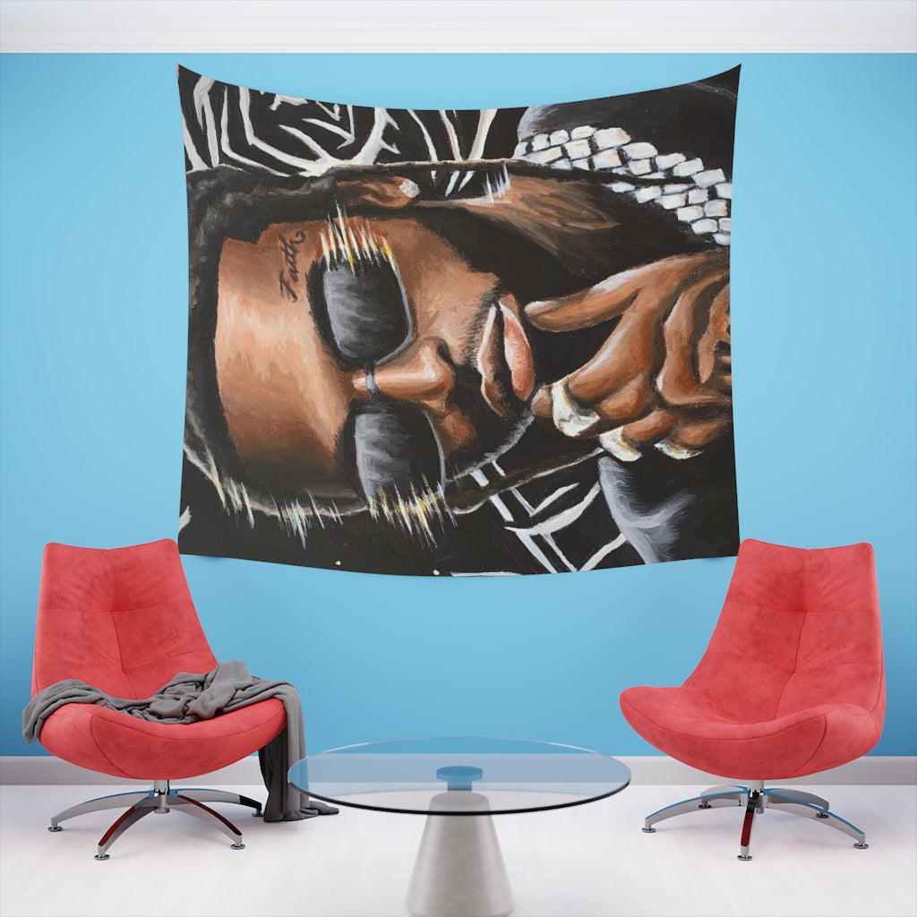 PXP SMOKE - Tapestry - Tommy Manning Art