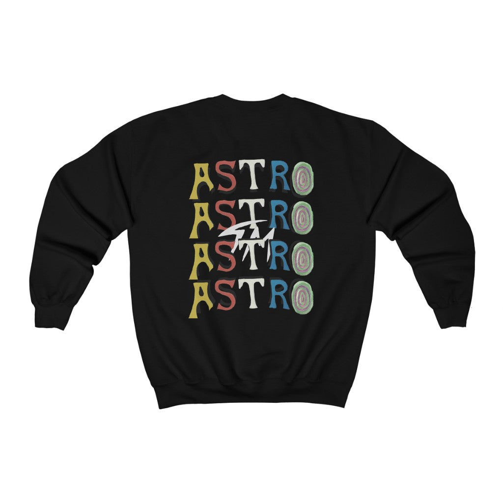AXTRO - Crewneck (Double-Sided) - Tommy Manning Art