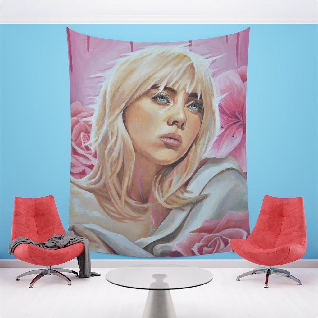 BILLIE - Tapestry - Tommy Manning Art