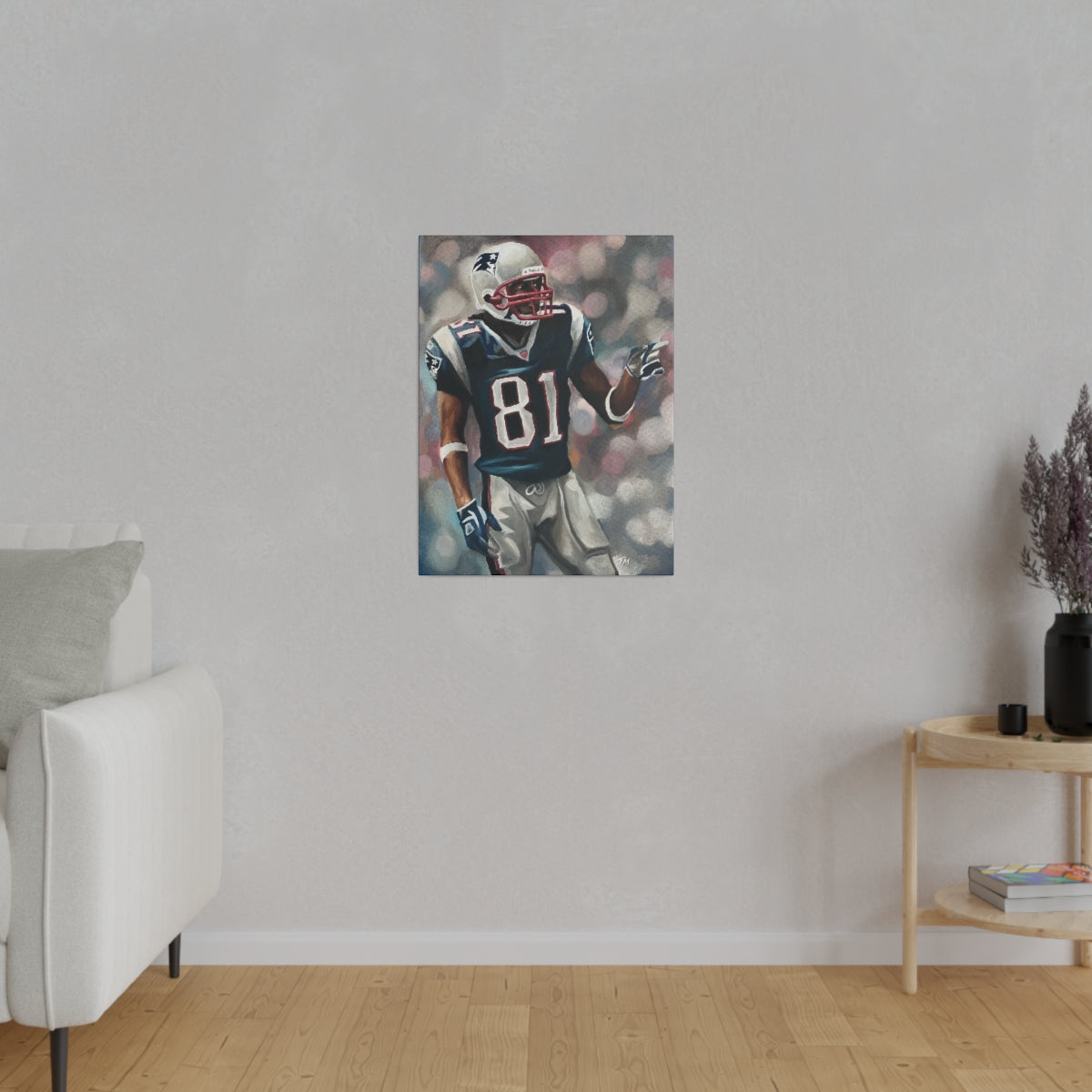 Randy Moss - Canvas - Tommy Manning Art