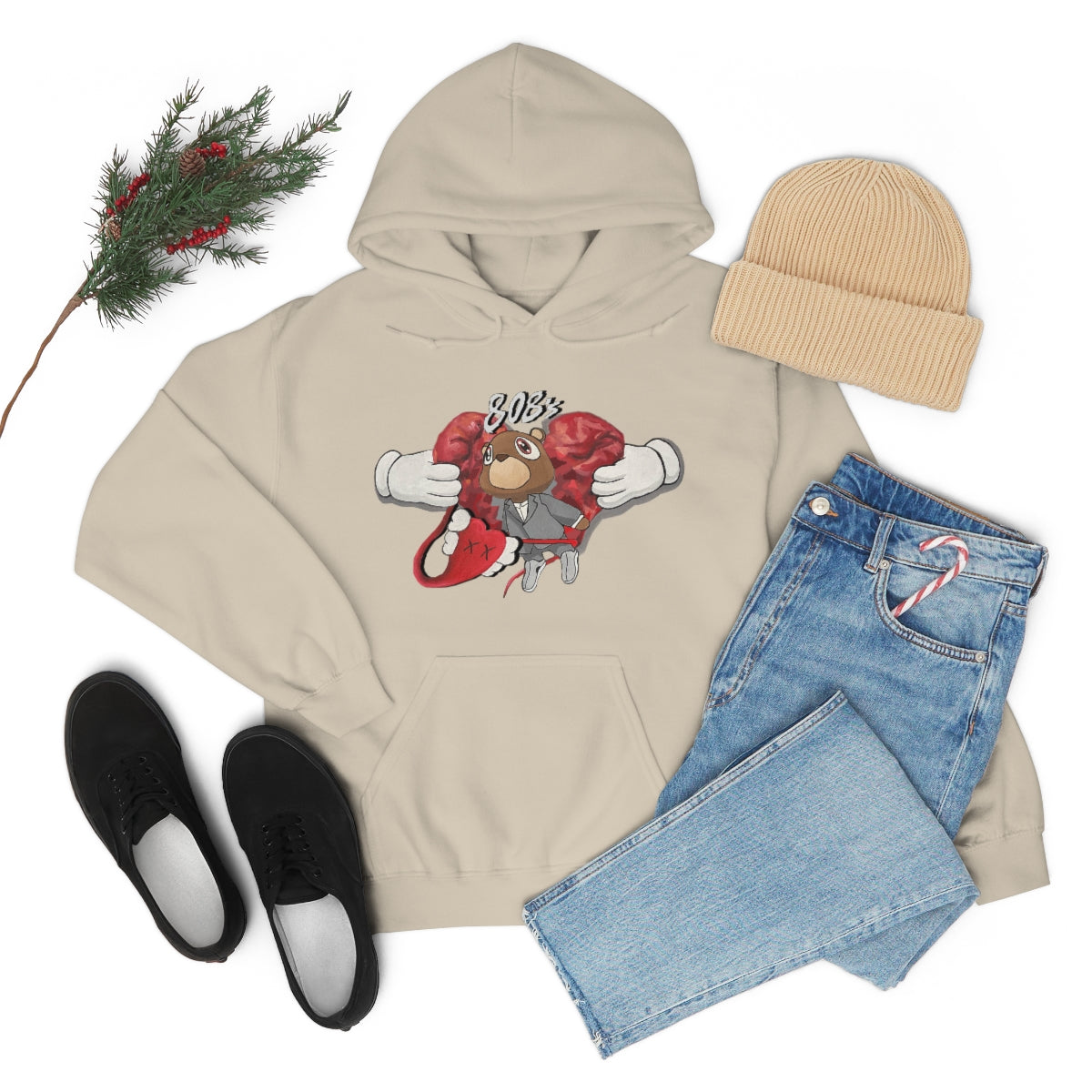 808s Kanye (Double-Sided) - Hoodie - Tommy Manning Art