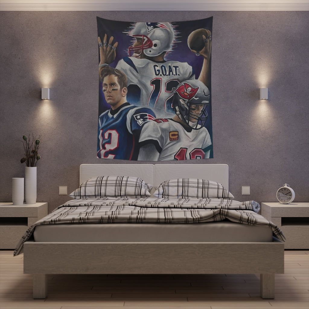 G.O.A.T - Tapestry - Tommy Manning Art