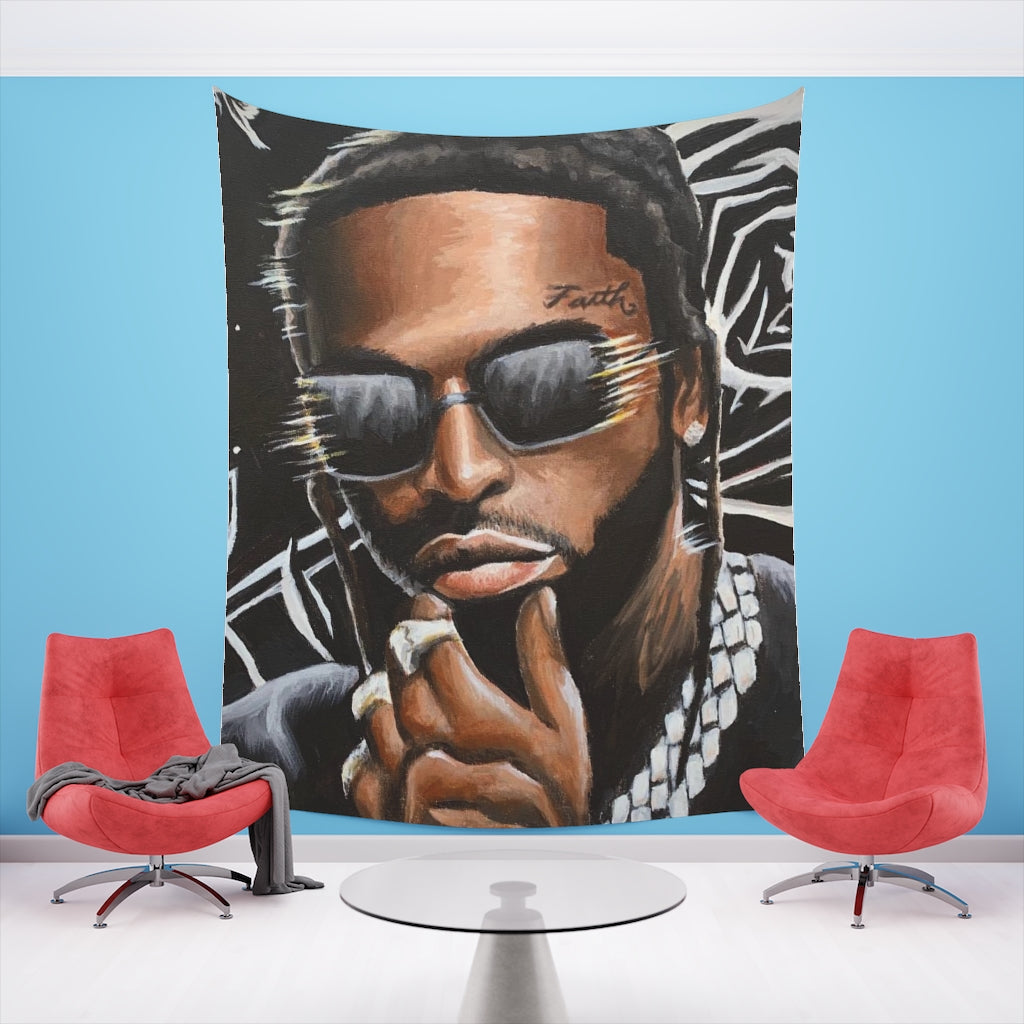 PXP SMOKE - Tapestry - Tommy Manning Art