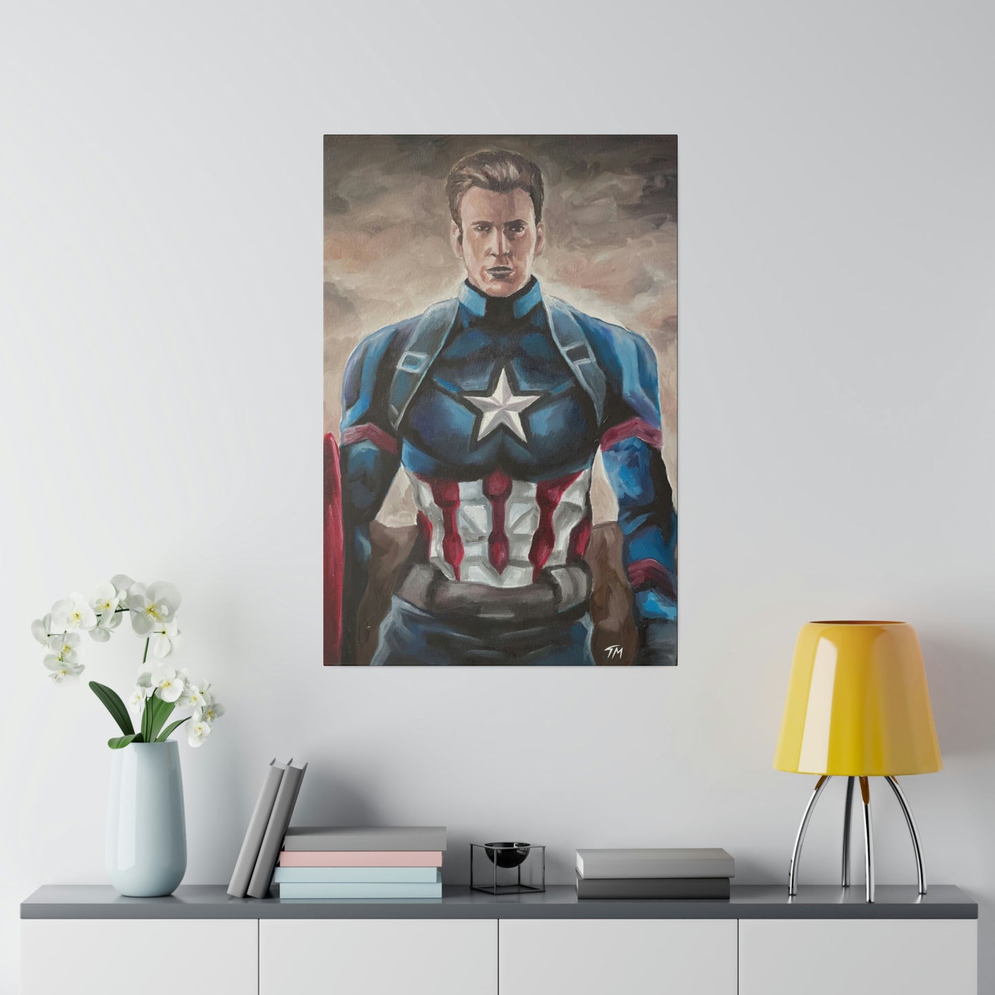 America - Canvas - Tommy Manning Art