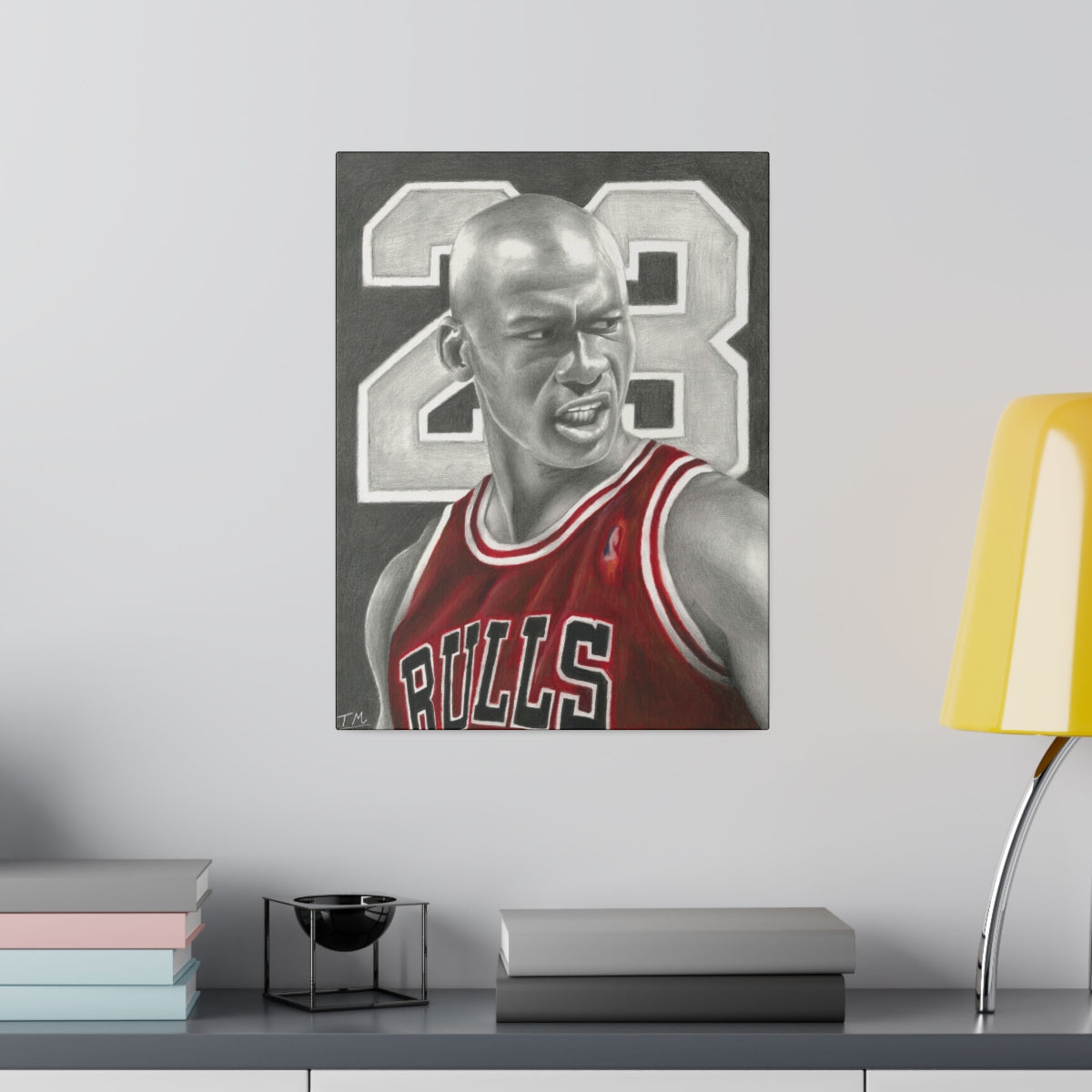 JORDAN - Canvas - Tommy Manning Art