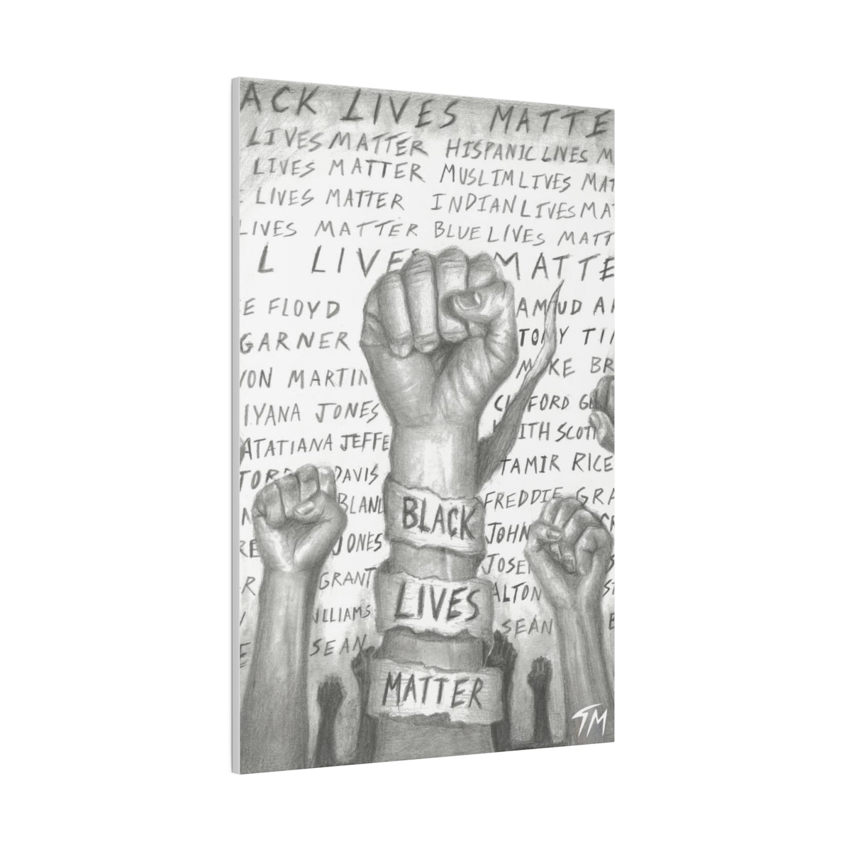 BLM - Canvas - Tommy Manning Art