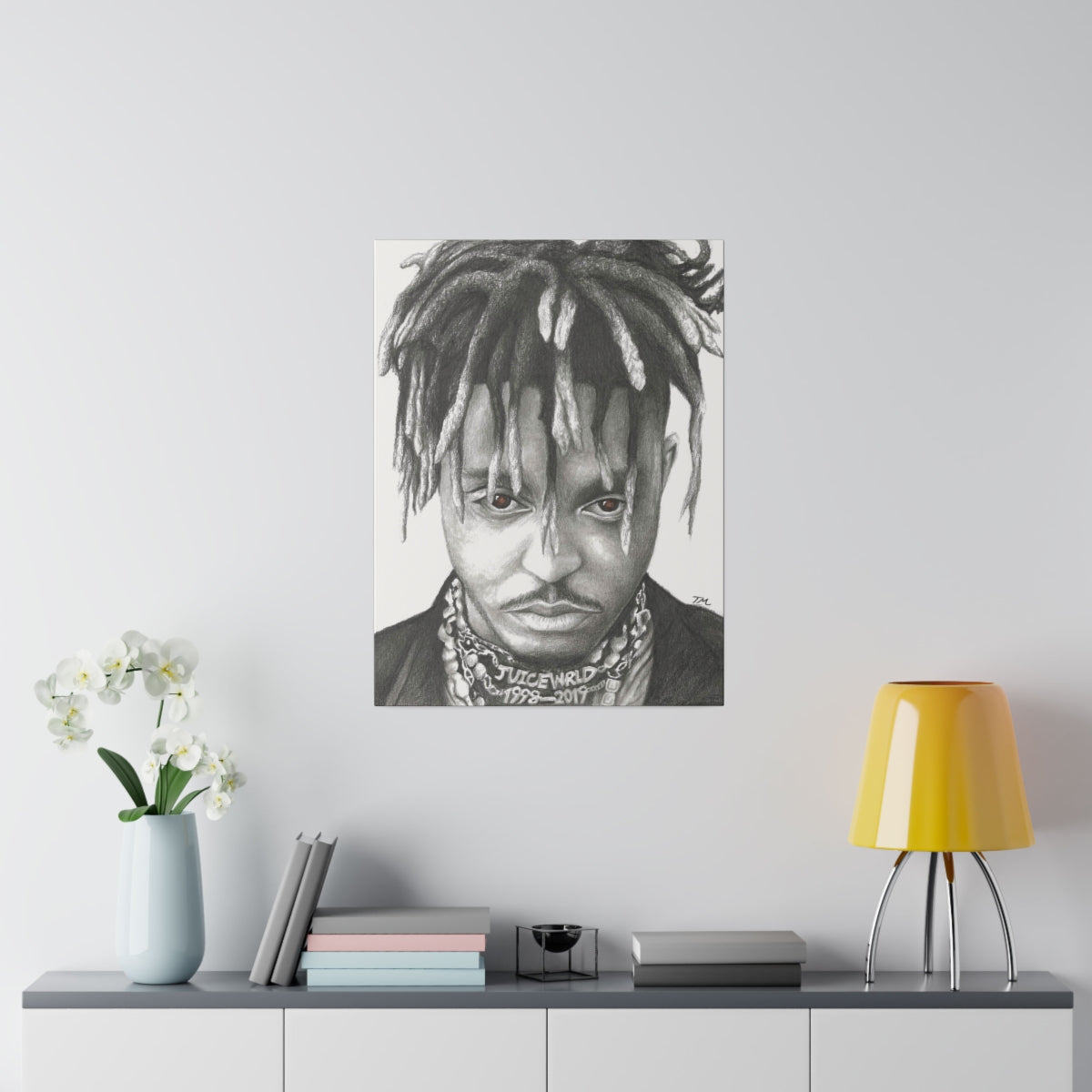 Juice Wrld Tribute - Canvas - Tommy Manning Art