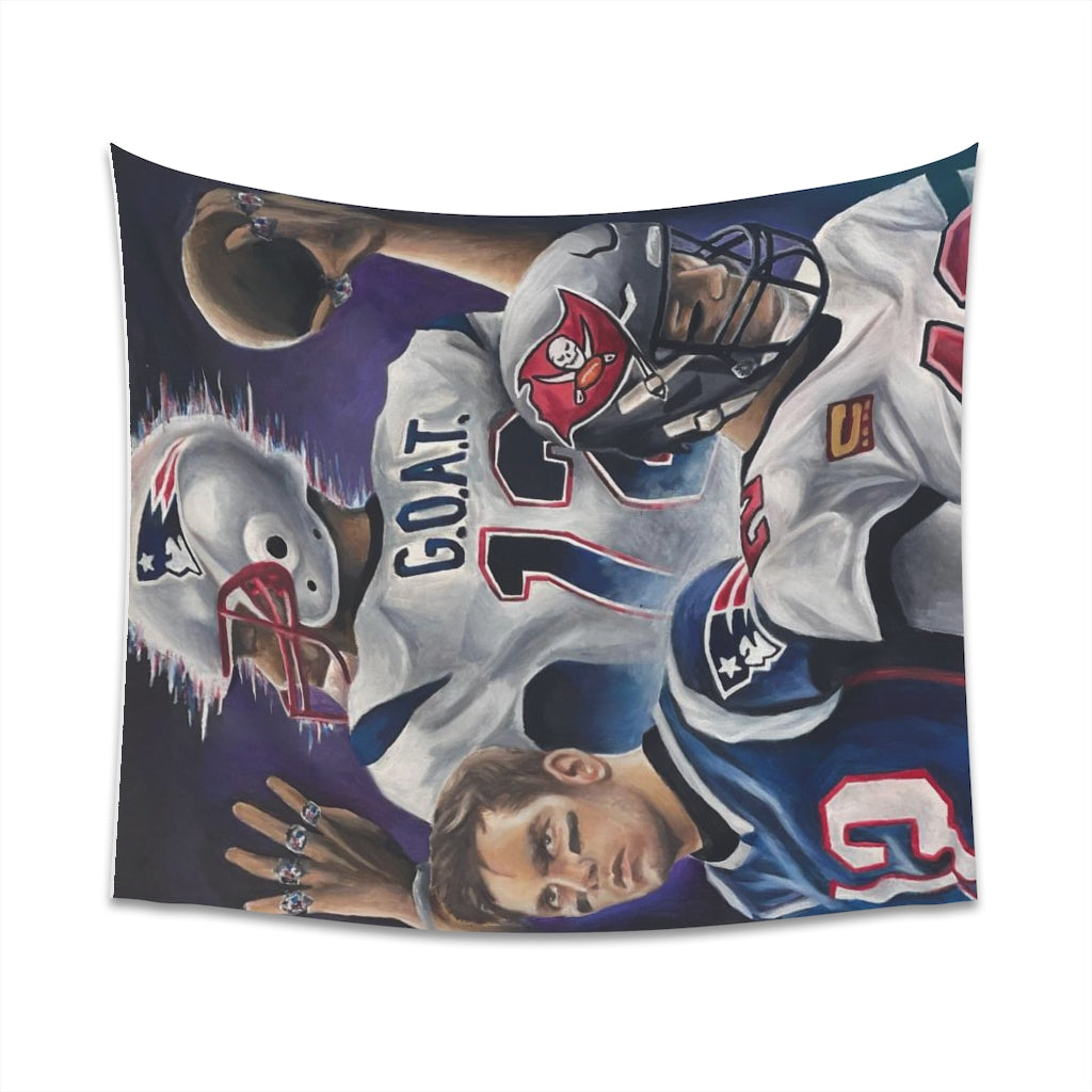 G.O.A.T - Tapestry - Tommy Manning Art