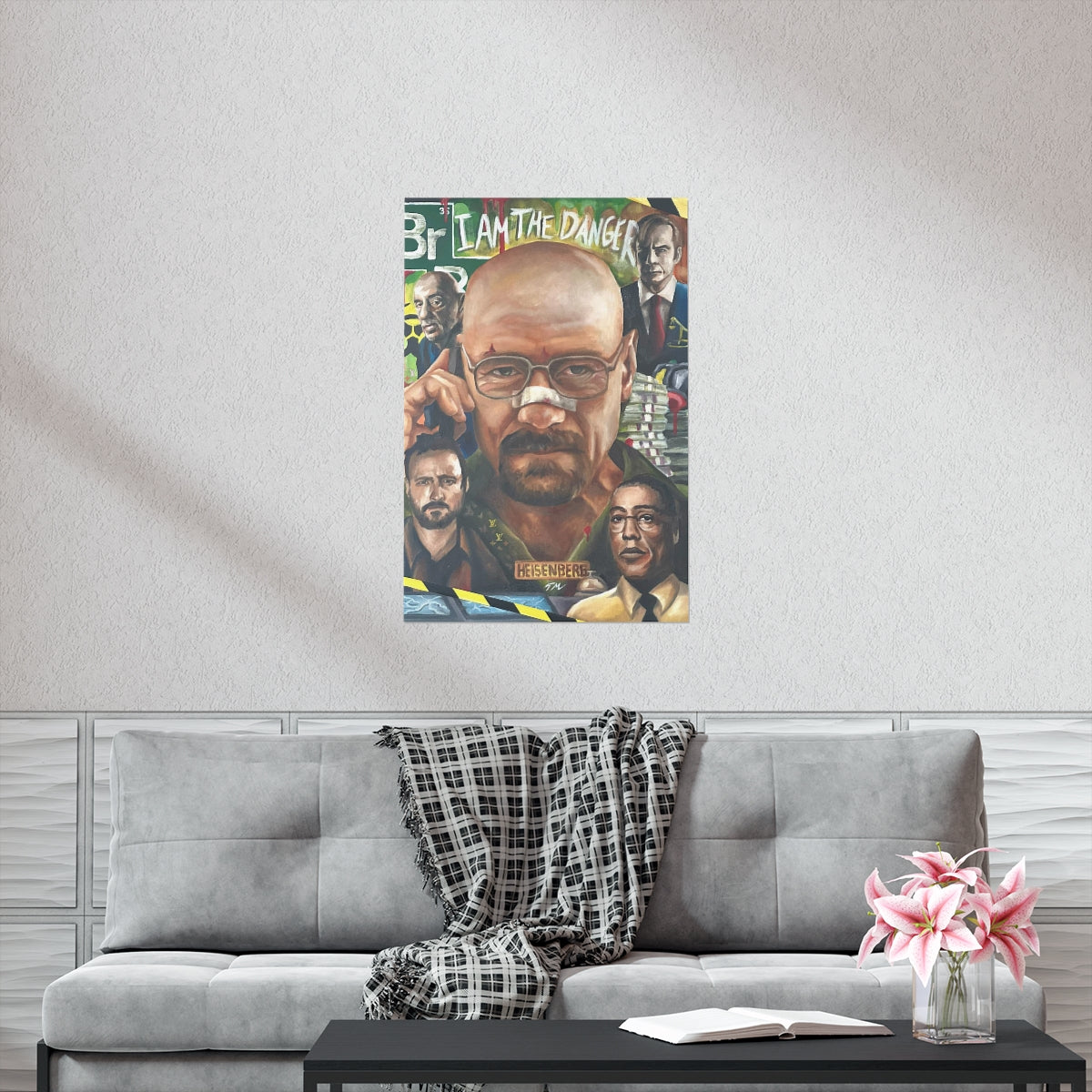 Breaking Bxd "Heisenberg" - Fine Art Print - Tommy Manning Art