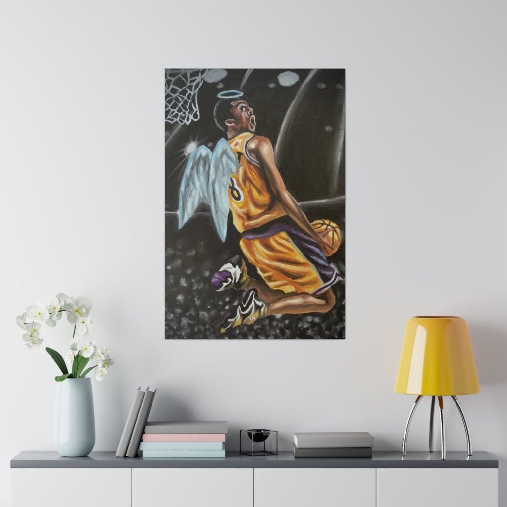 MAMBA DUNK - Canvas - Tommy Manning Art