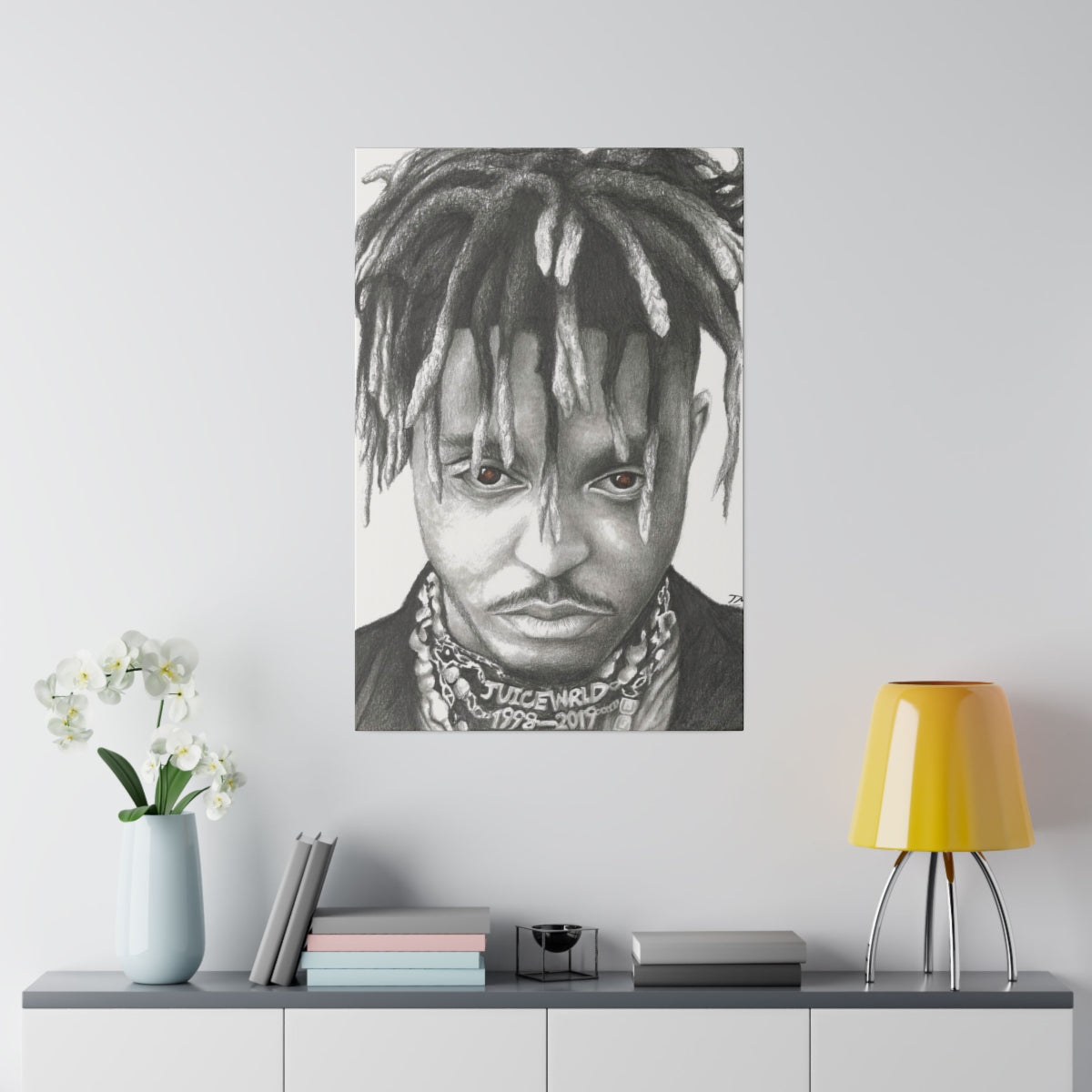 Juice Wrld Tribute - Canvas - Tommy Manning Art