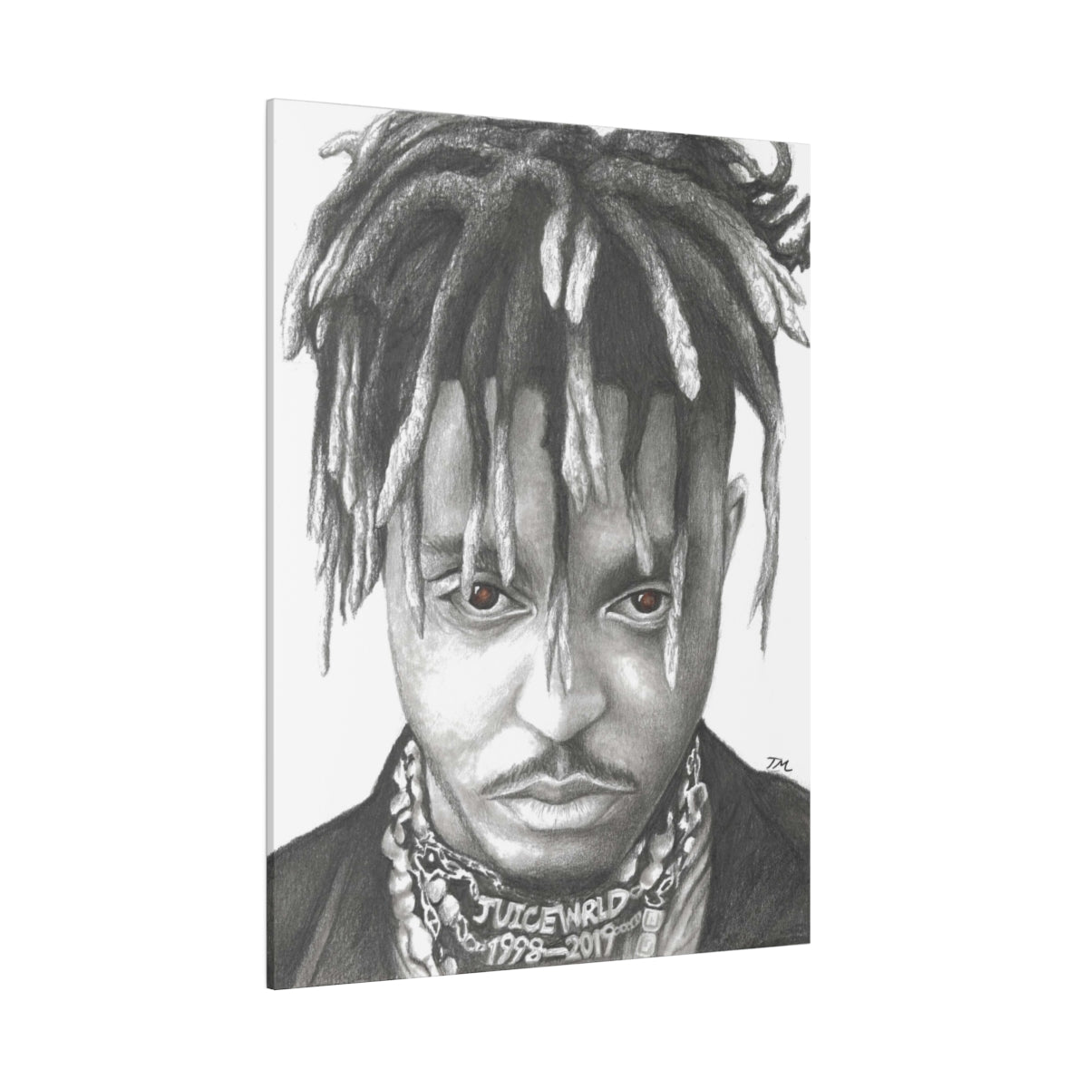 Juice Wrld Tribute - Canvas - Tommy Manning Art