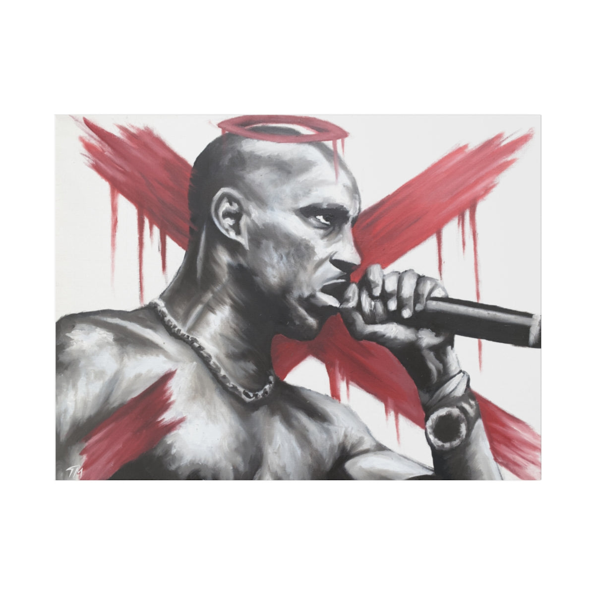 DMX - Canvas - Tommy Manning Art