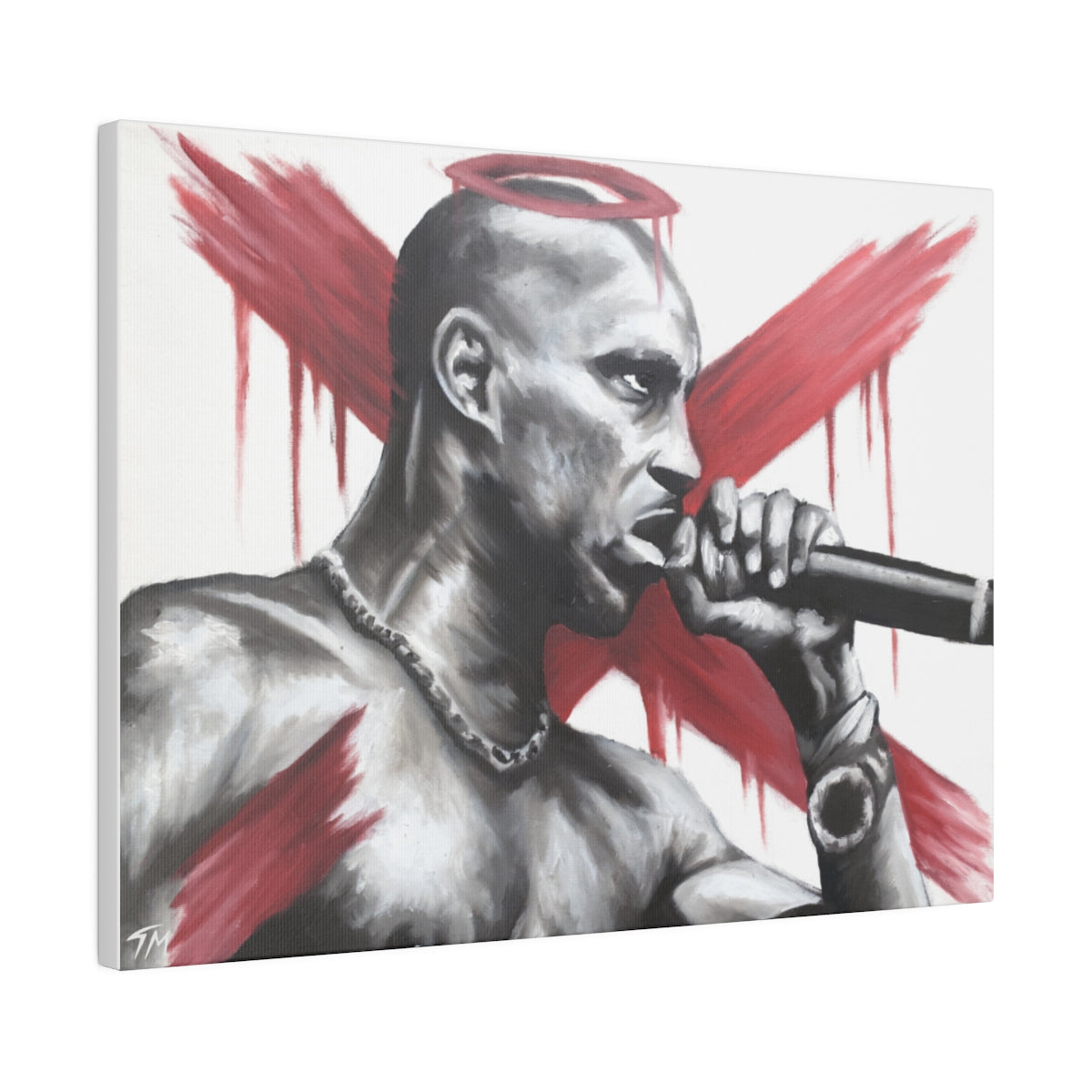 DMX - Canvas - Tommy Manning Art