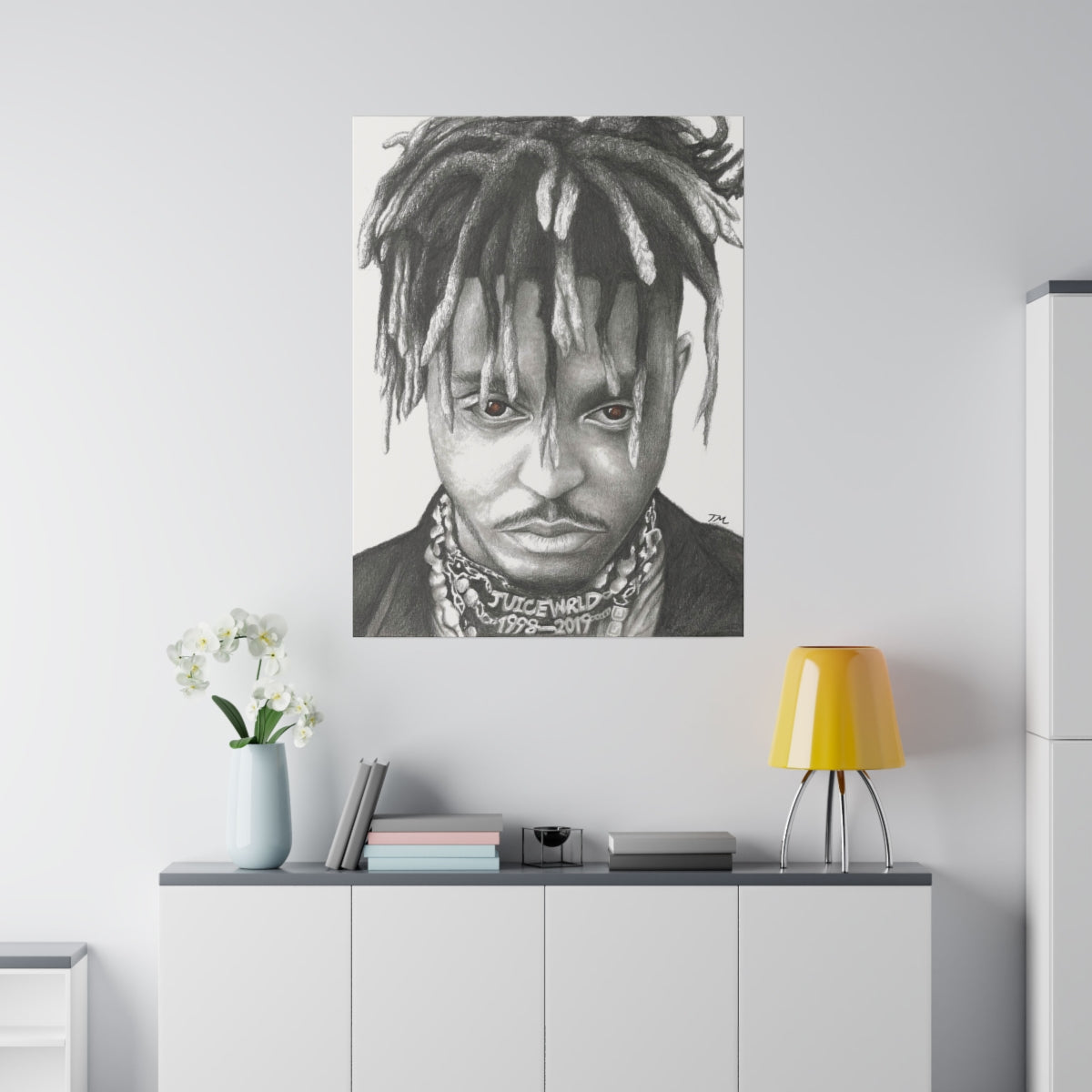 Juice Wrld Tribute - Canvas - Tommy Manning Art