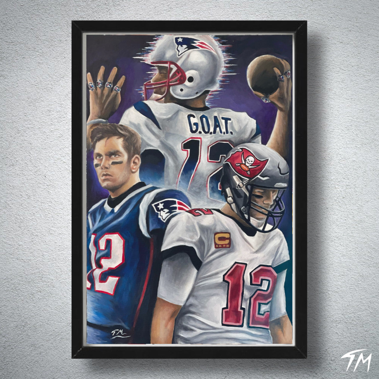 G.O.A.T - Fine Art Print - Tommy Manning Art
