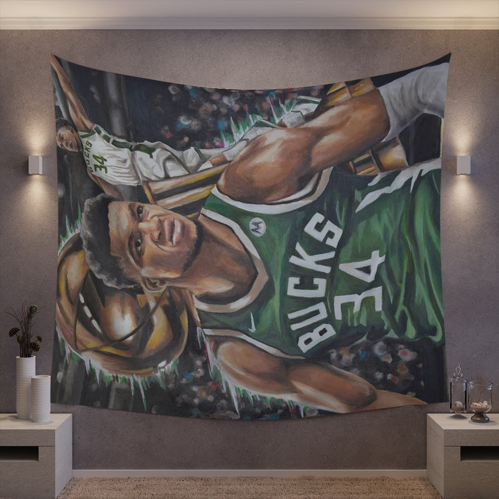 GIXNNIS - Tapestry - Tommy Manning Art