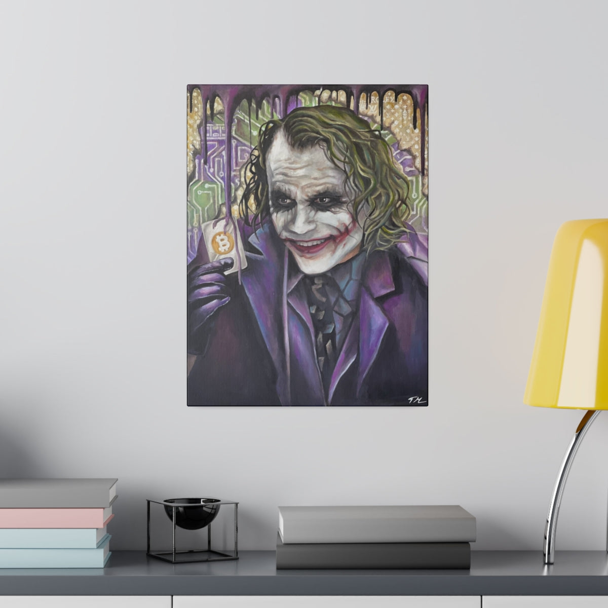 TAKE THE RISK - Canvas - Tommy Manning Art