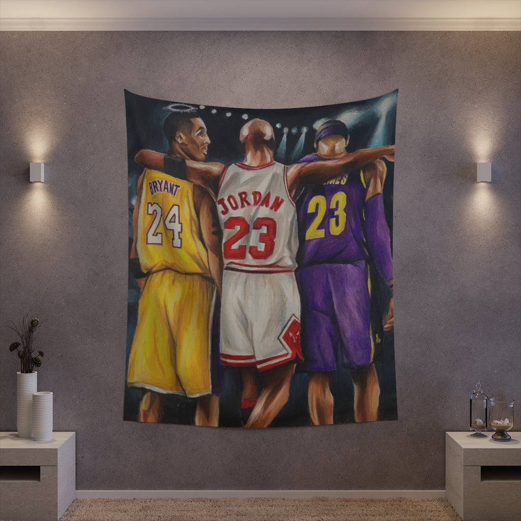 LEGENDS - Tapestry - Tommy Manning Art
