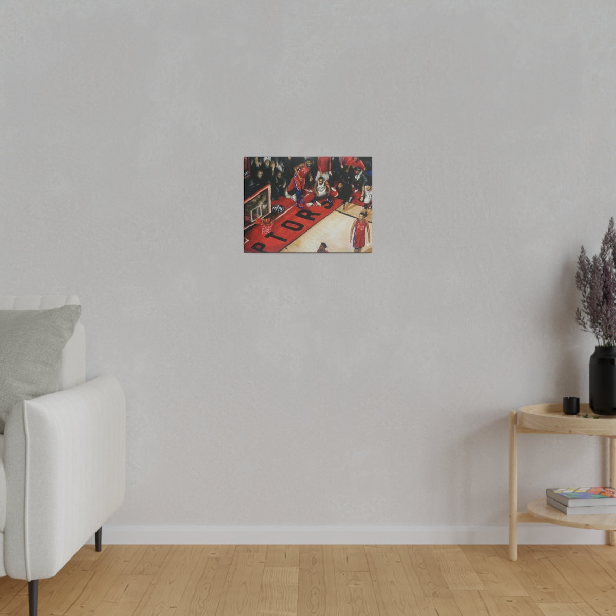 Kawhi Game Winner - Canvas - Tommy Manning Art
